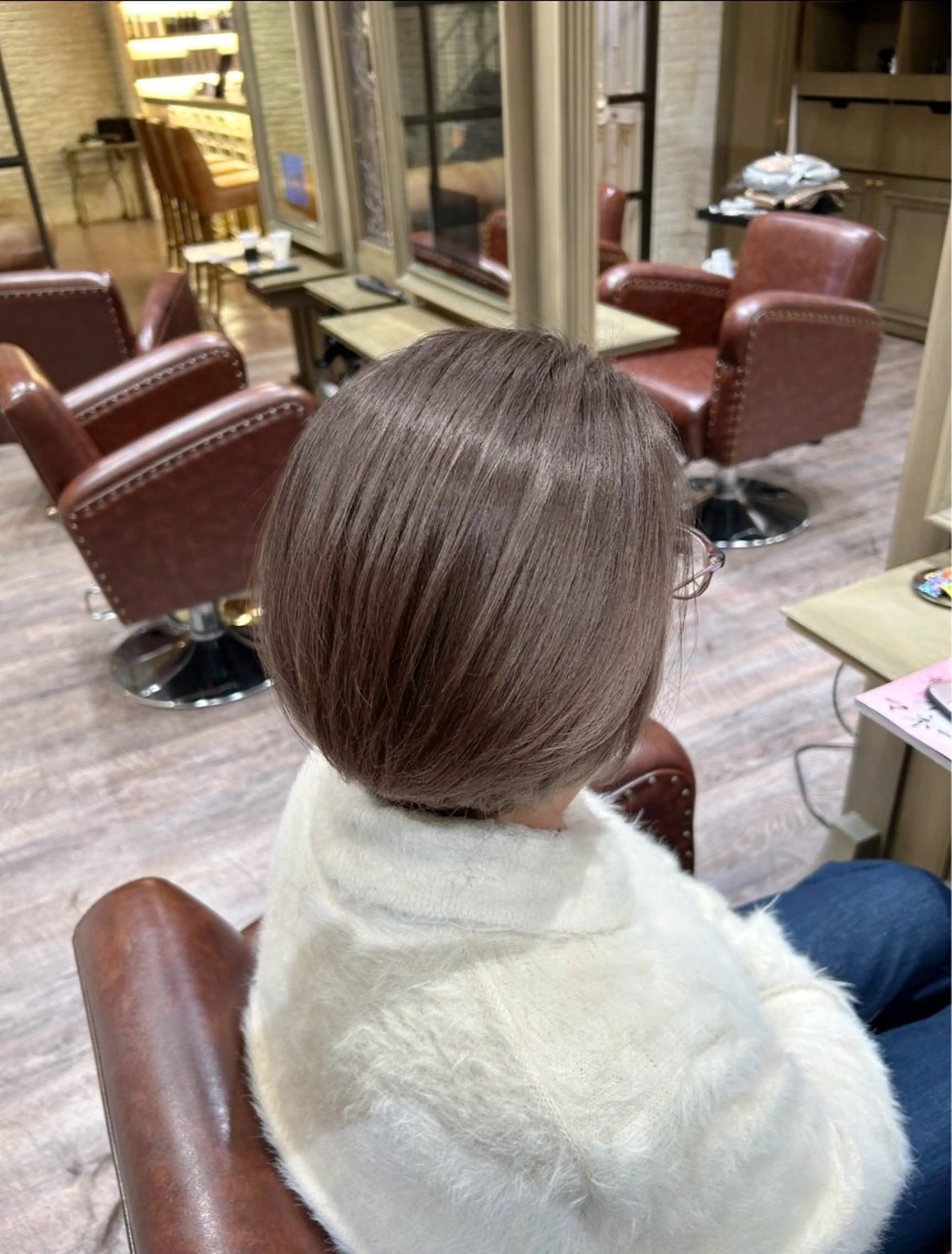 カラー カット ヘアカラー 白髪ぼかし/ 烏丸/さとまるのヘアスタイル