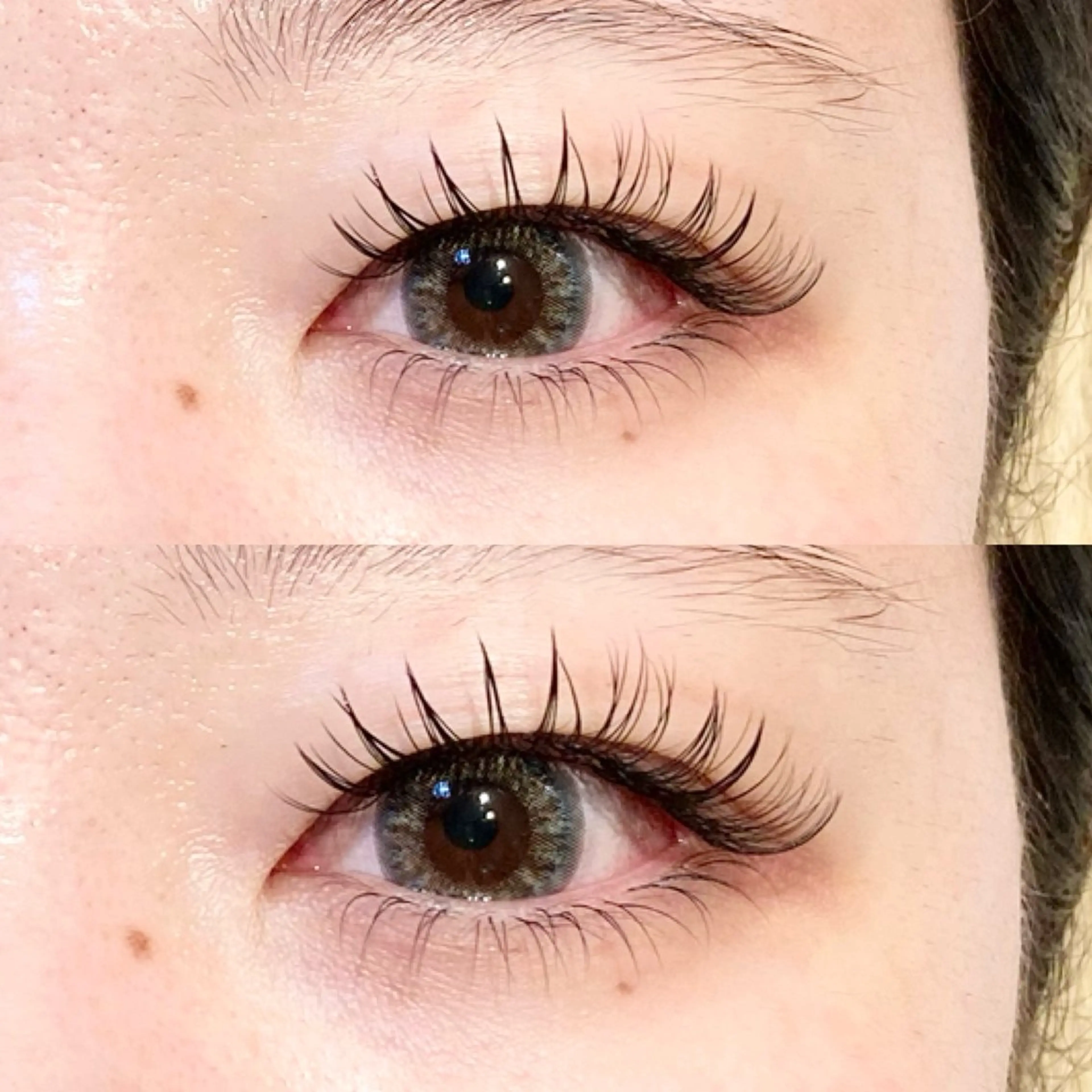 🌟目力アップ🌟ミンク上120本 下40本（オフ・コーティング・指名料込）フラットラッシュ・カラー＋¥1100の写真