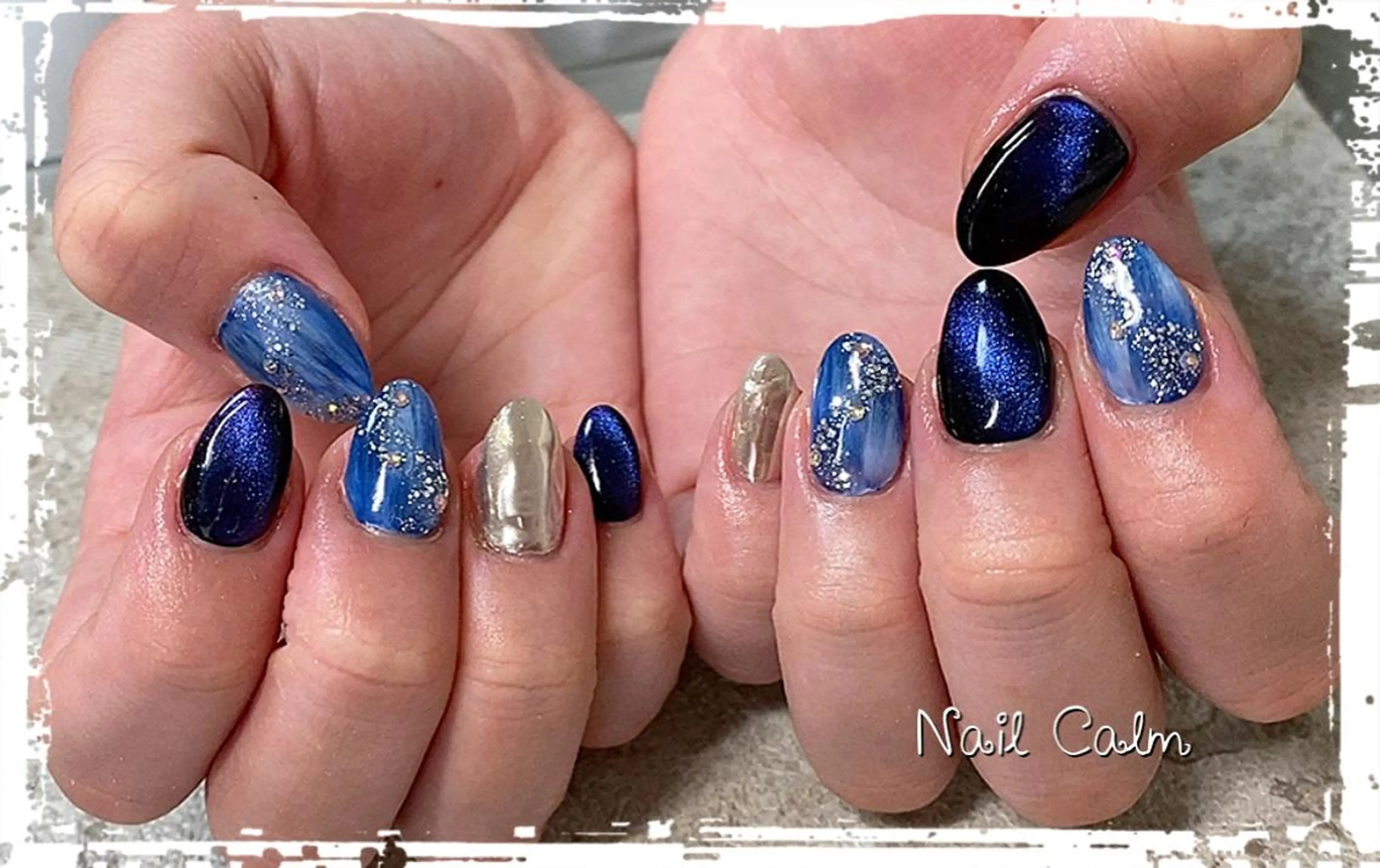 ネイル アートネイル ハンドネイル Nail Calm所属・プライベートサロン Calmのネイルデザイン