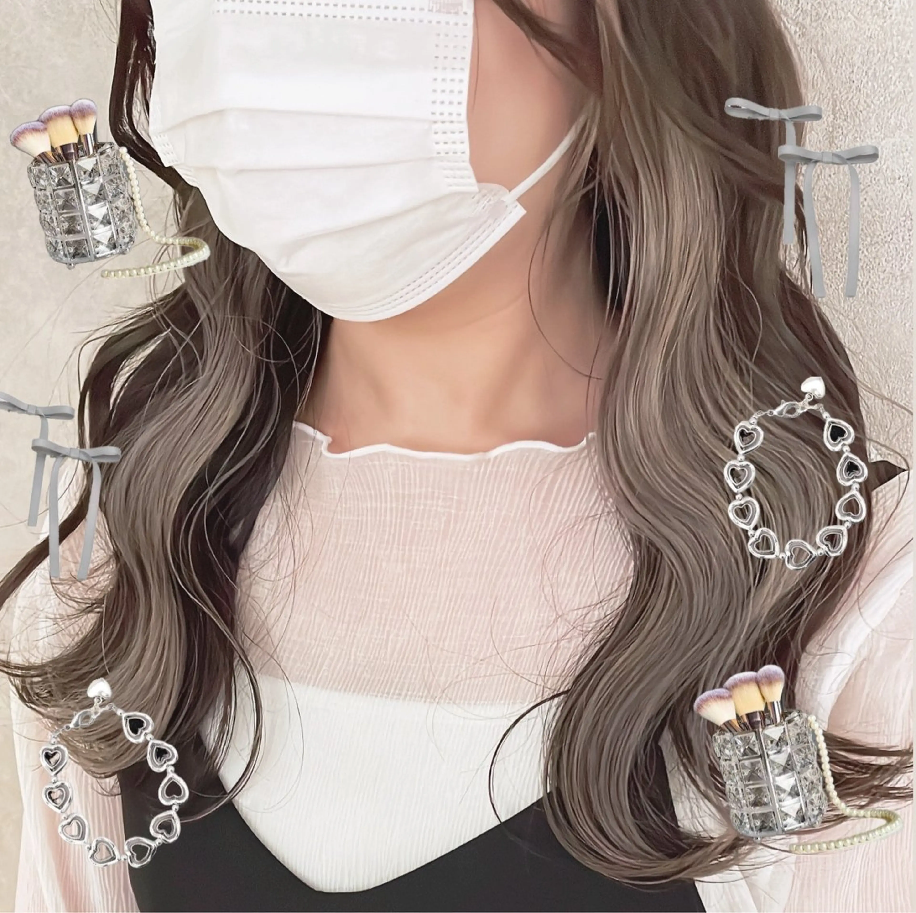 カラー ヘアカラー トリートメント 渋谷:インナーカラー ／🍒エリカ🍒のヘアスタイル