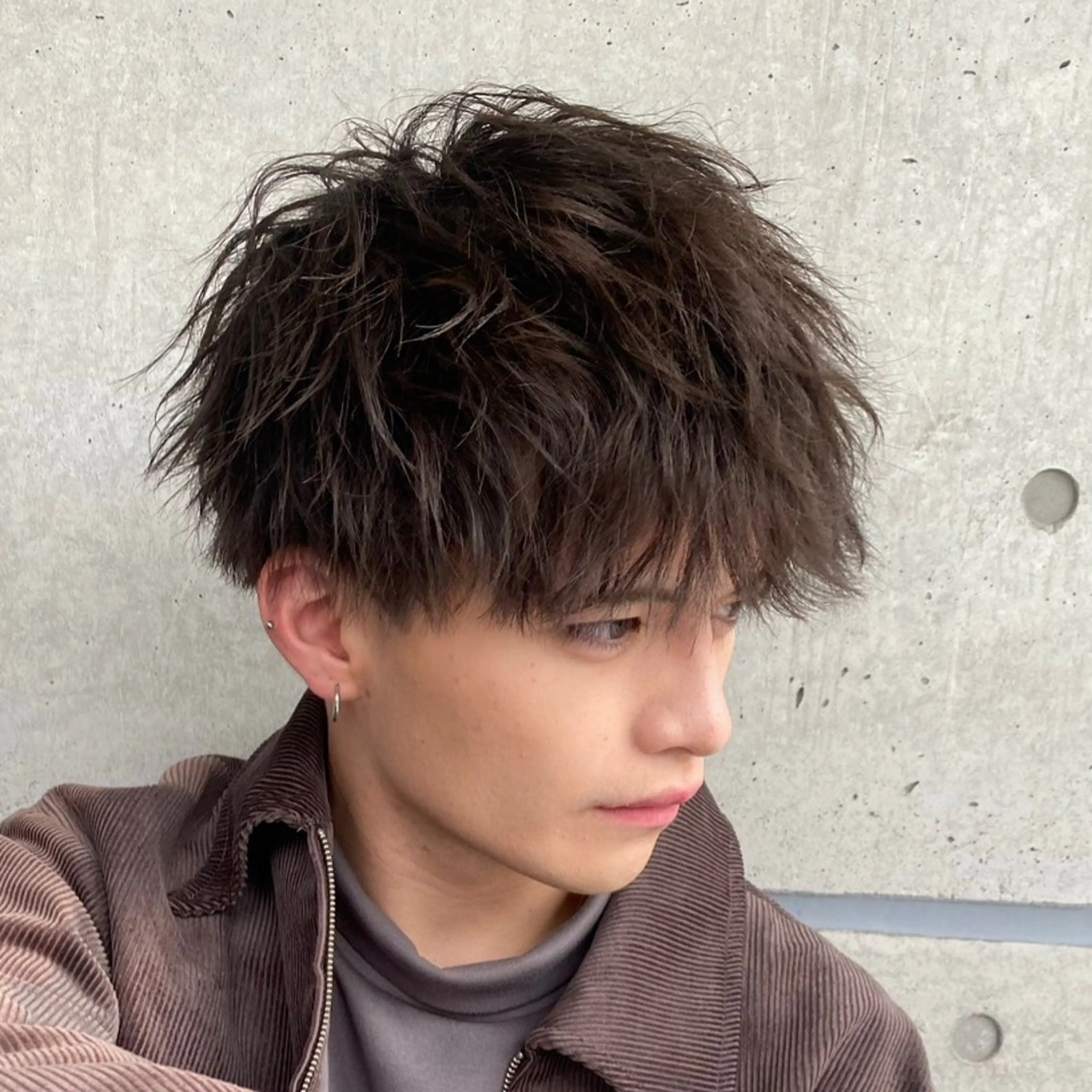 ショート カット パーマ指名率No1 メンズ特化ケイトのヘアスタイル