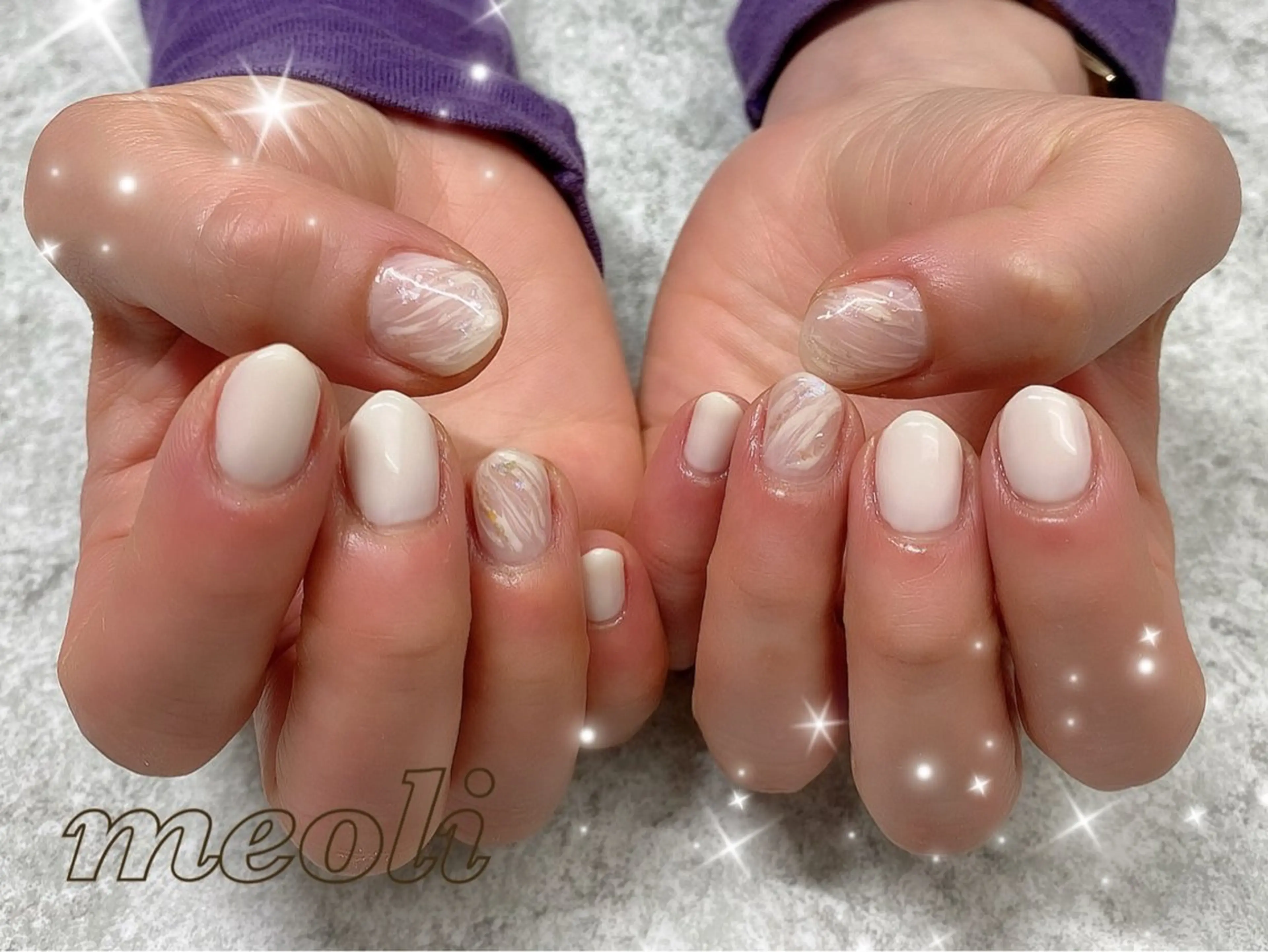 ネイル ハンドネイル nail salon meoli メグのネイルデザイン