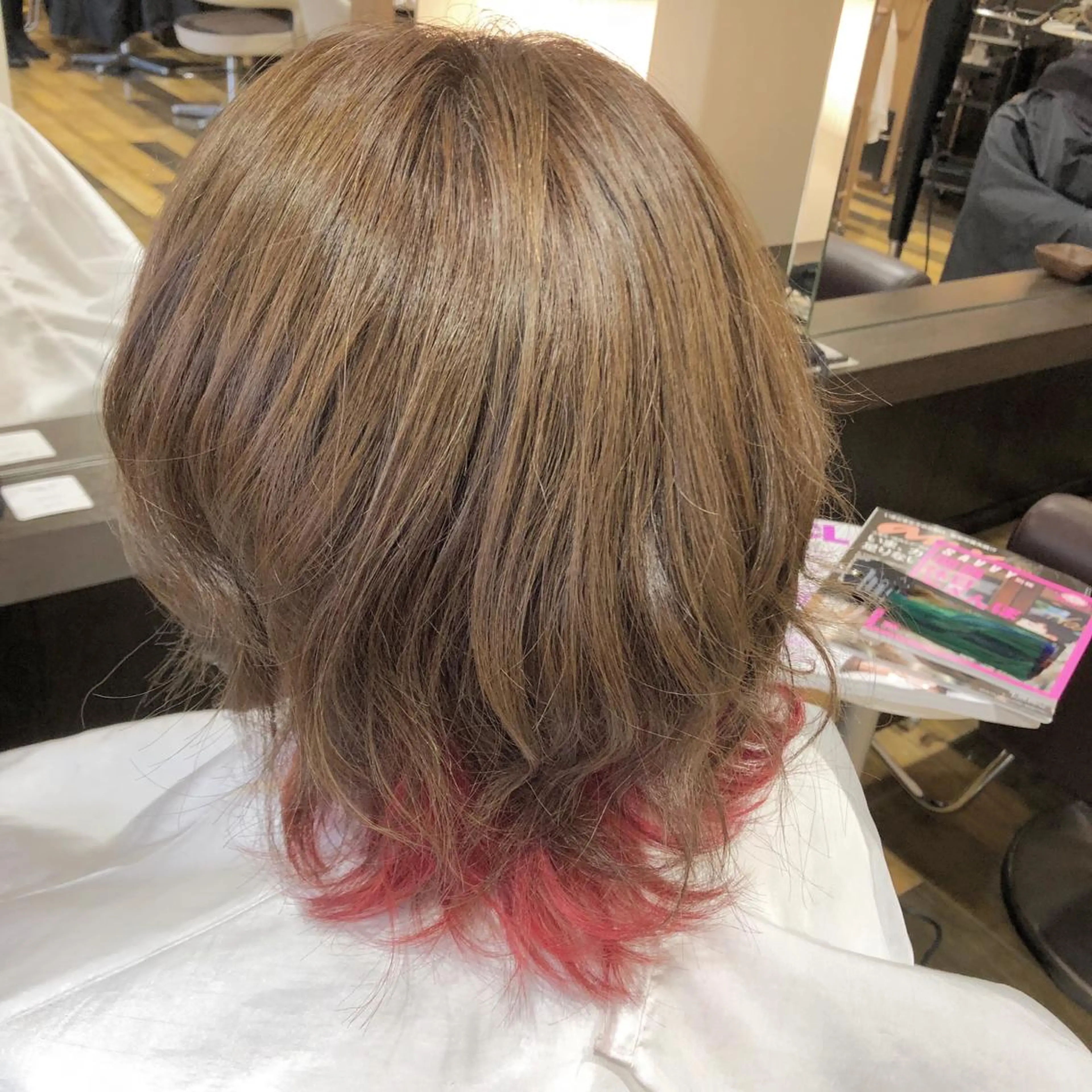 ミディアム カラー カット ヘアカラー ACHE zippy【アッシュジッピー】所属・ACHE zippy /伊藤のヘアスタイル