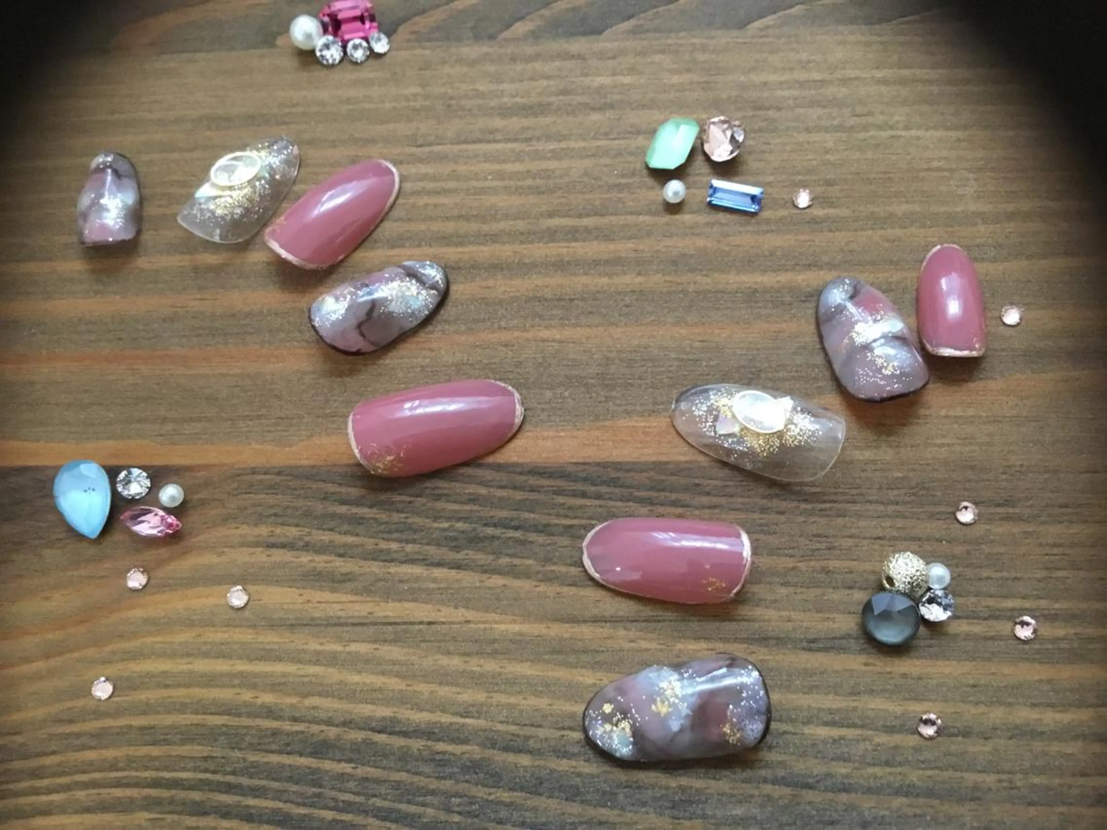 ネイル ラメ(グリッター) プライベートサロン jewel nailのネイルデザイン