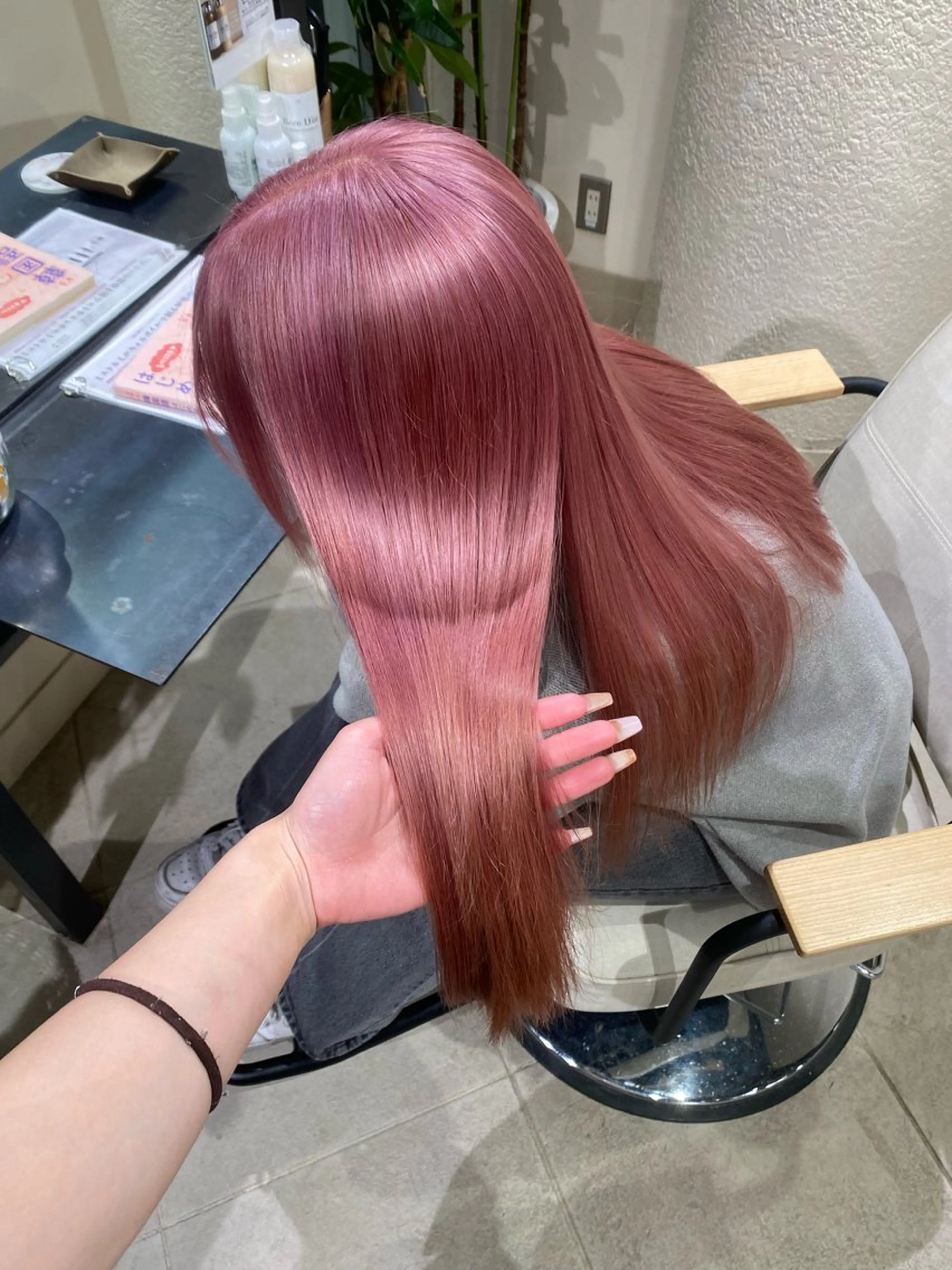 カラー ヘアカラー トリートメント ハイトーン✨艶髪💘 💘 AYANO💘のヘアスタイル