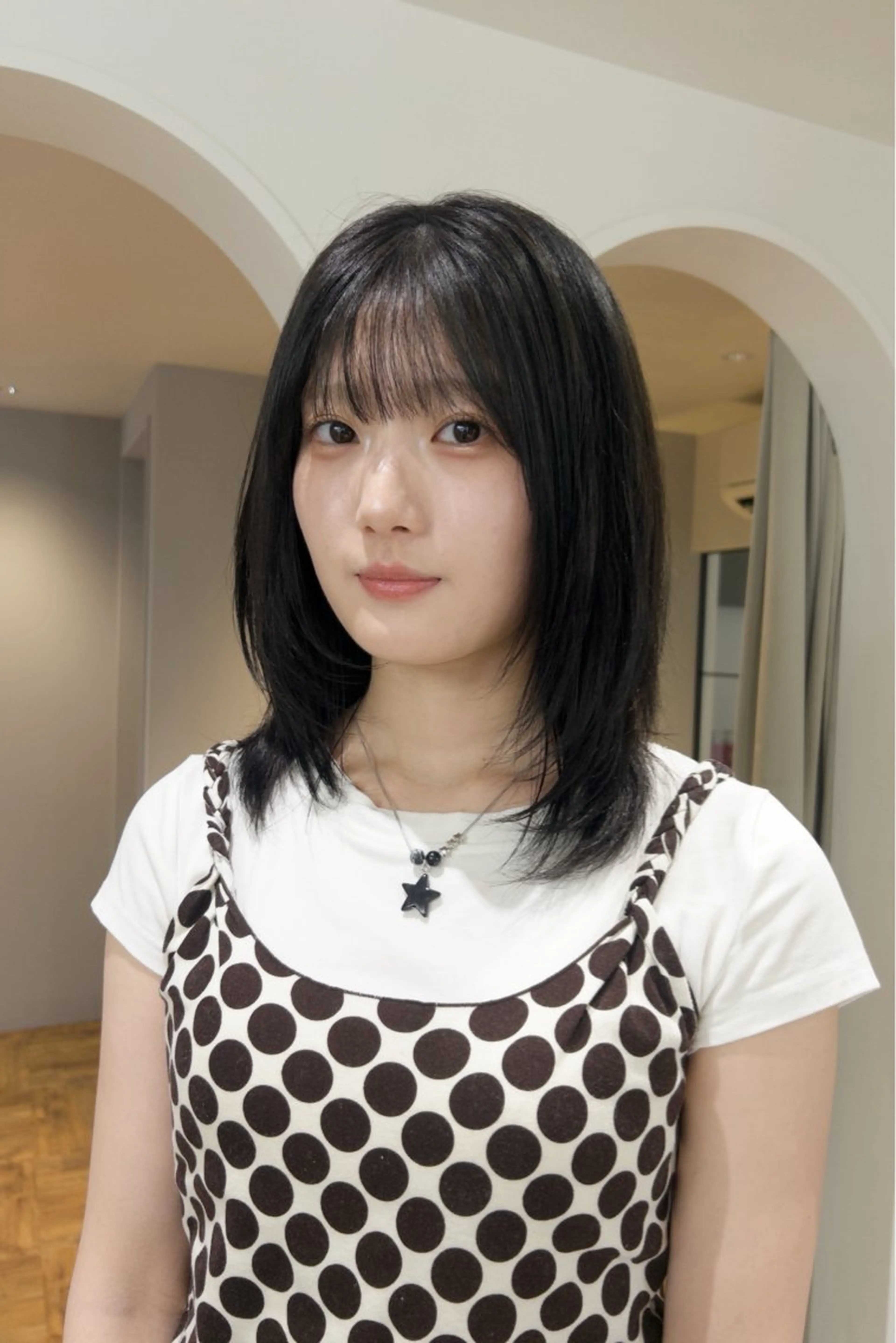 ミディアム カラー カット ヘアカラー じゅわっと暖色カラー 🍊Moemiのヘアスタイル