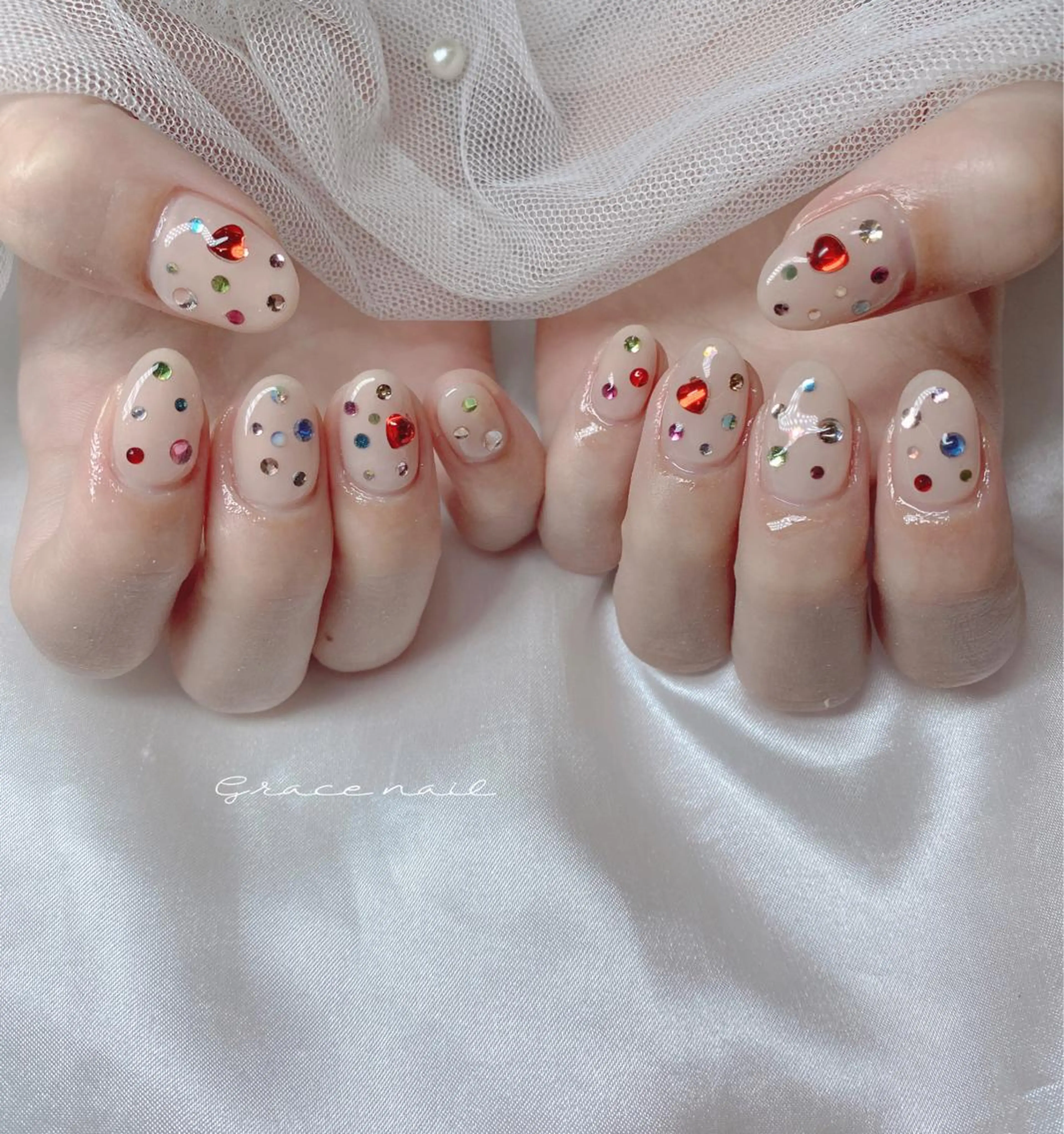 ネイル ハンドネイル ☆*｡Grace Nail｡*☆のネイルデザイン