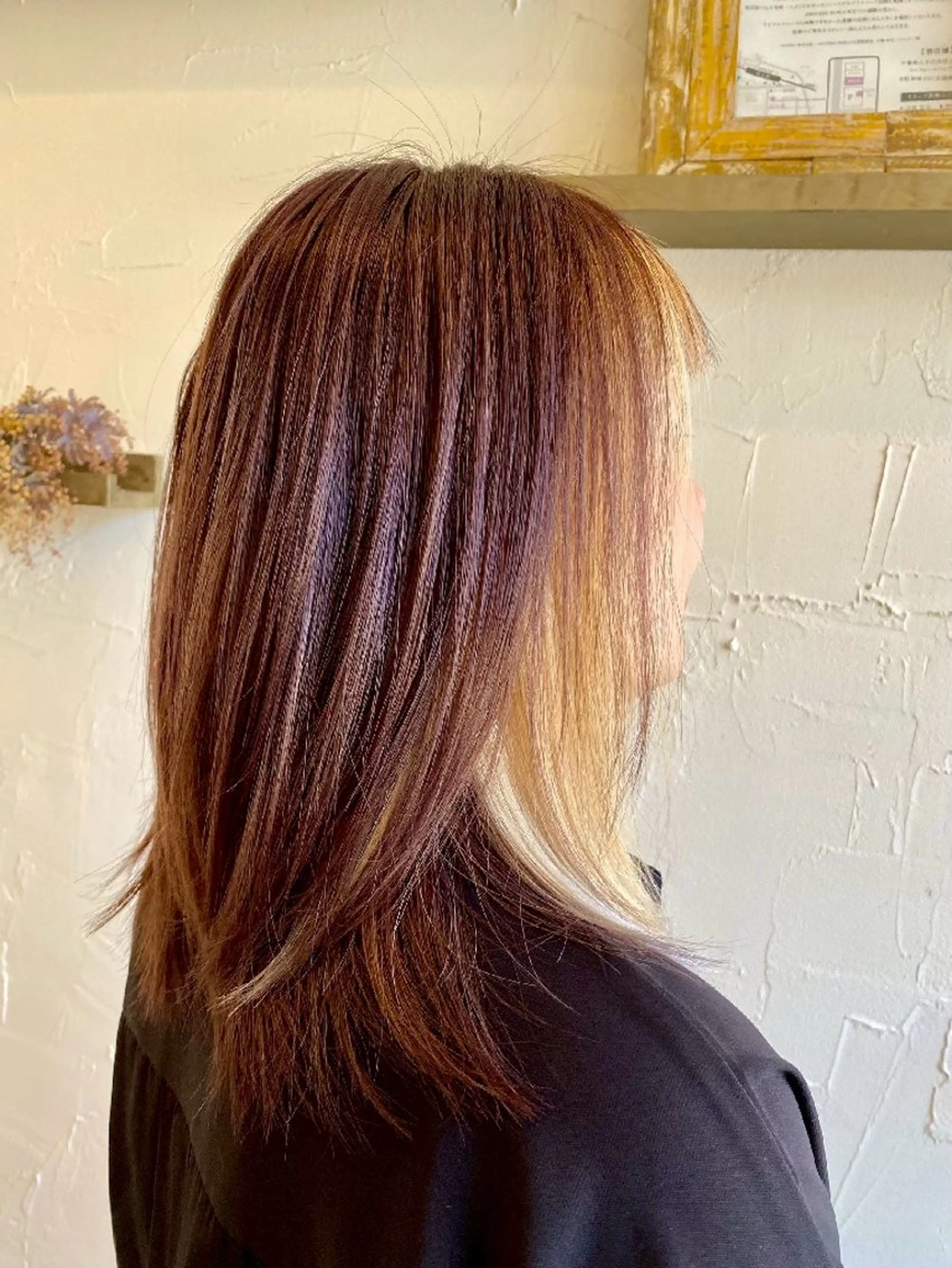 カラー ヘアカラー 吉田 彩のヘアスタイル