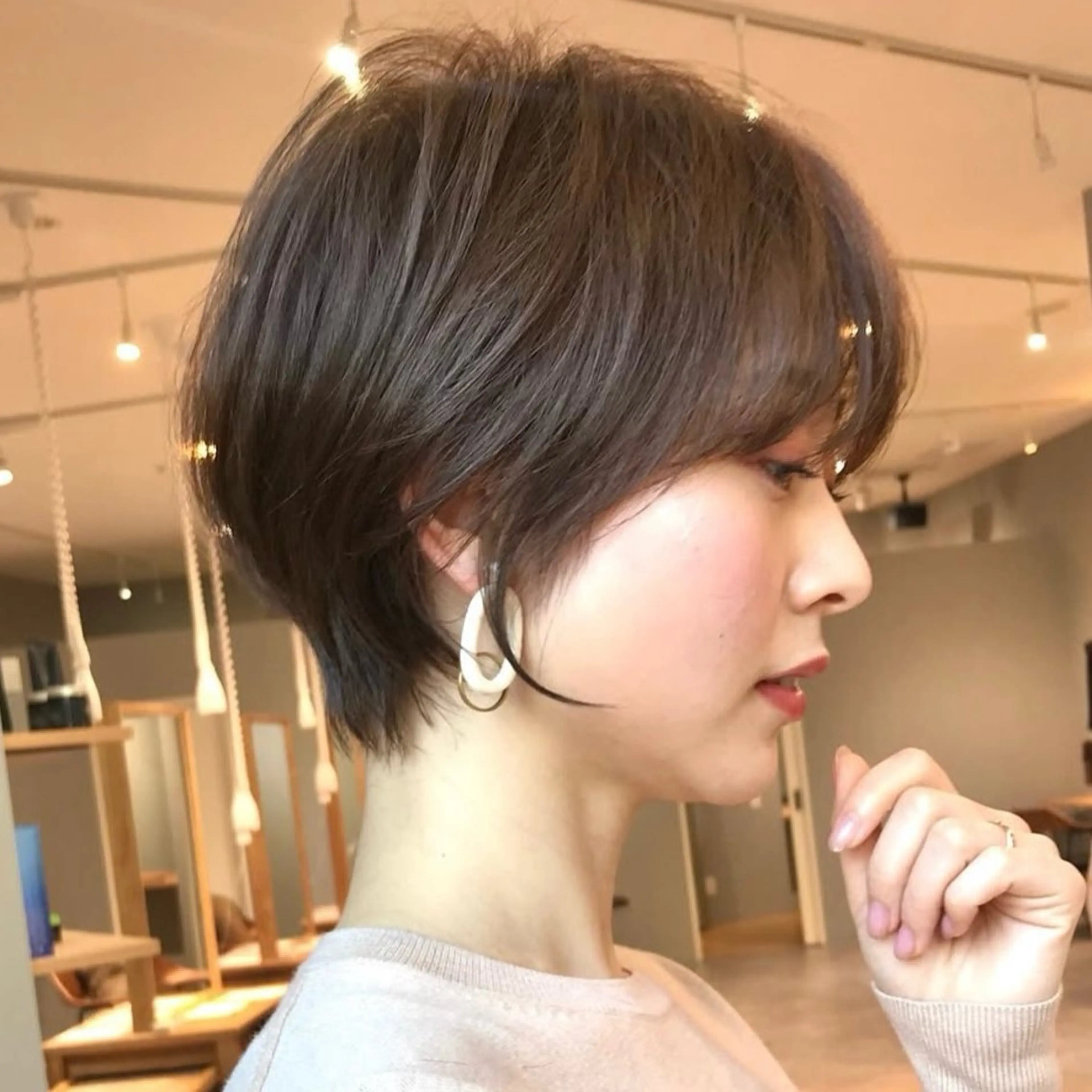 ショート 無料ショートモデル 募集中/ユッティーのヘアスタイル