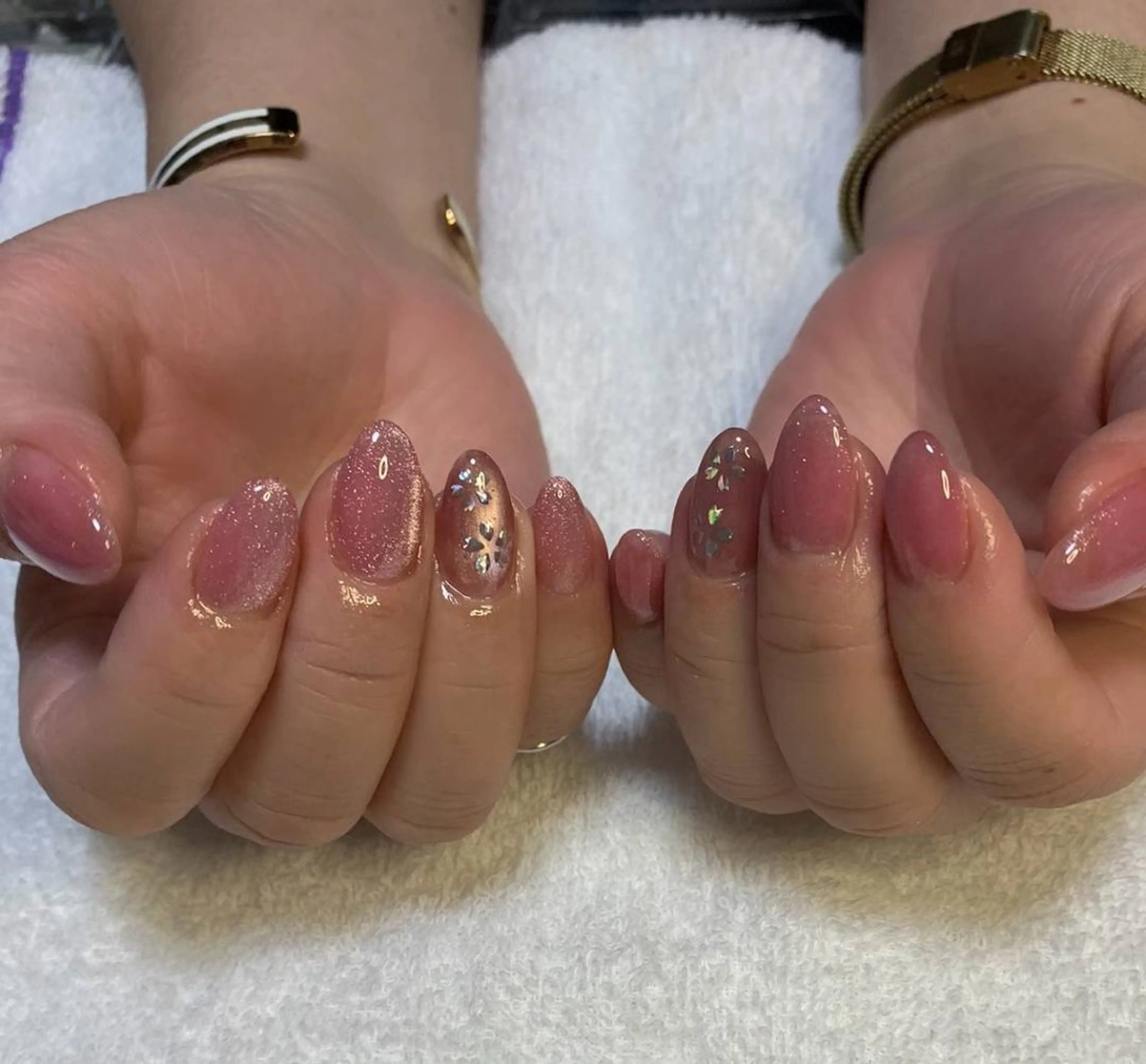 ネイル 桜ネイル ハンドネイル MHR nailのネイルデザイン