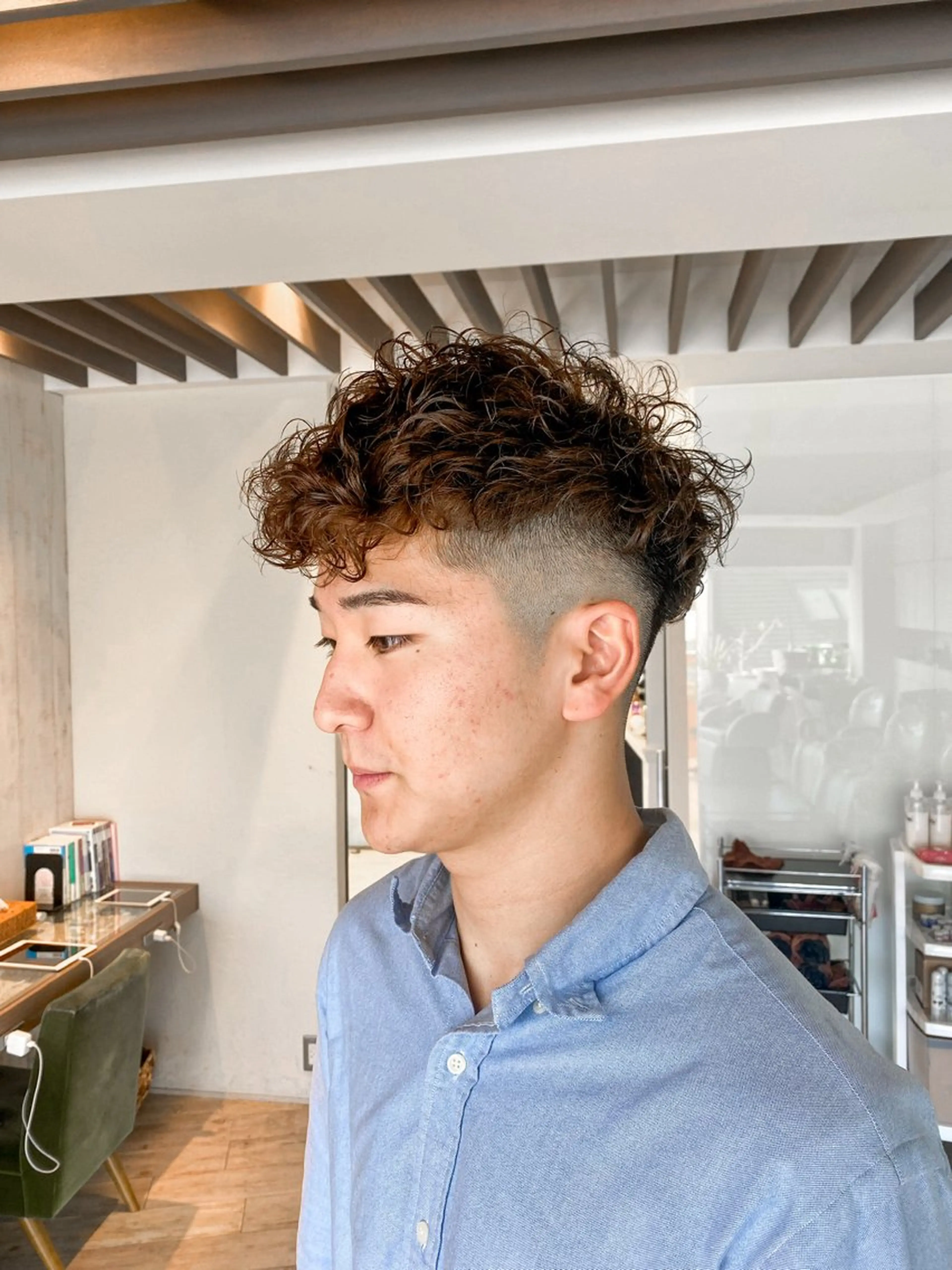 メンズカット+スペインカール+トリートメントの写真