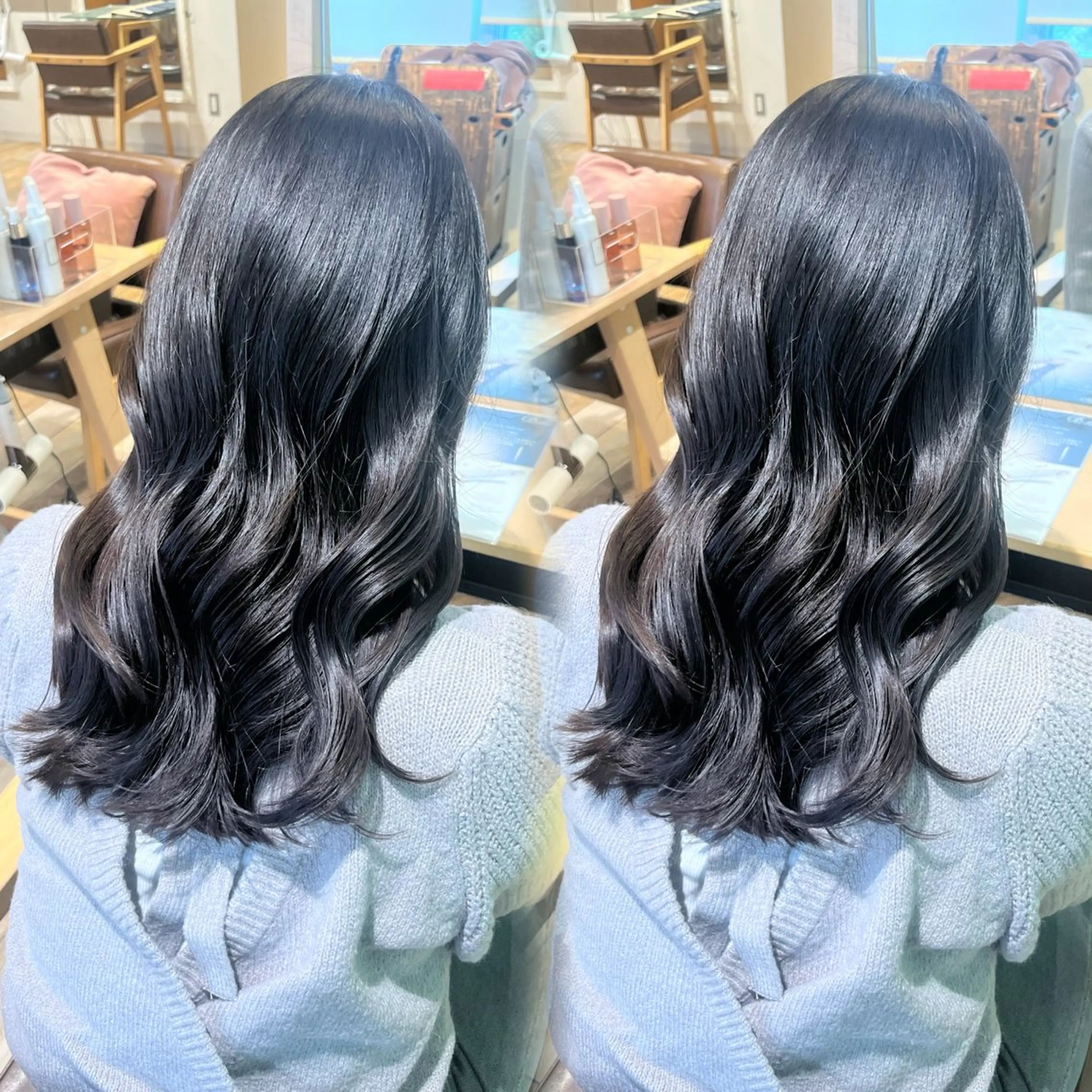 ロング 田村 汐織のヘアスタイル