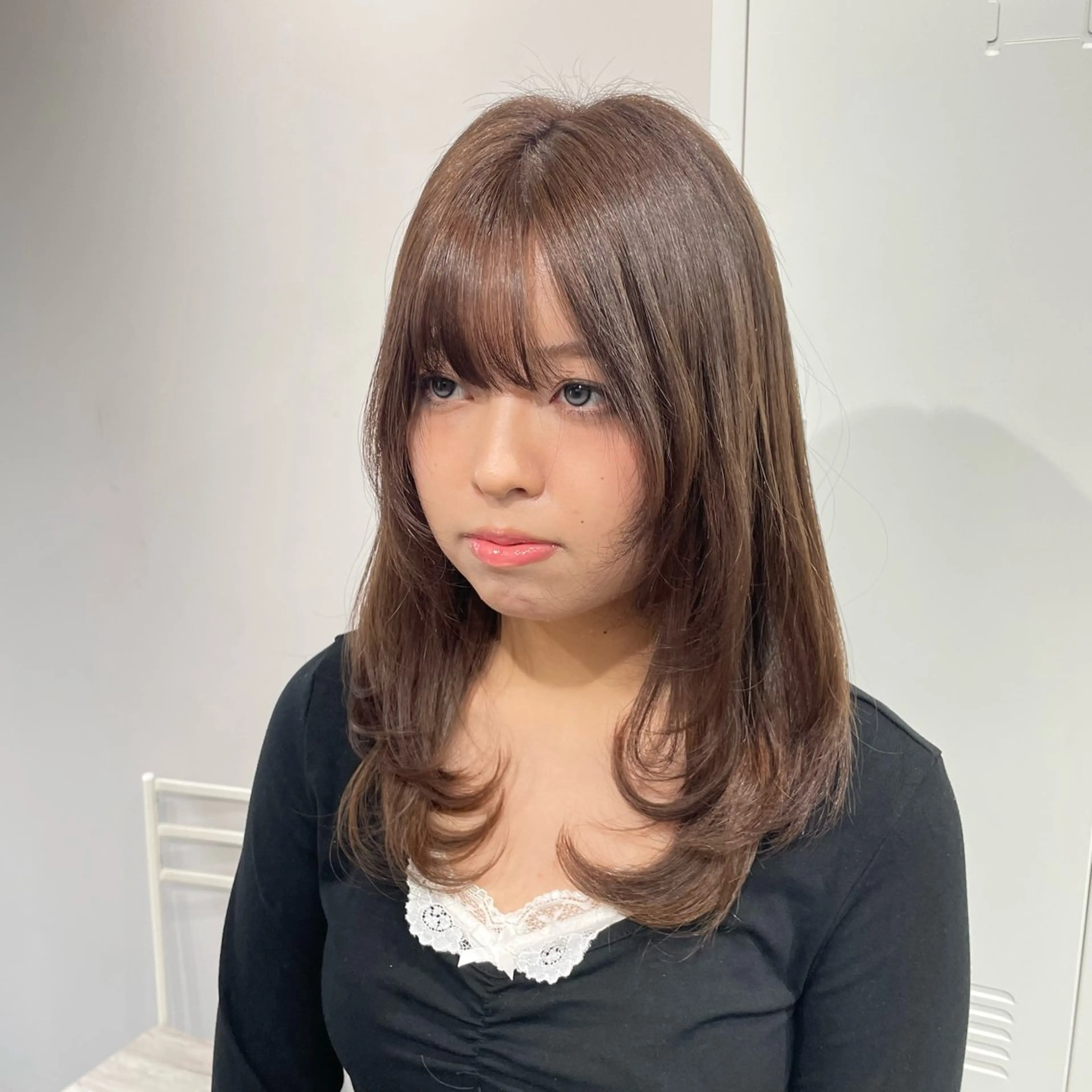 ロング カラー REINA ISHIDOのヘアスタイル