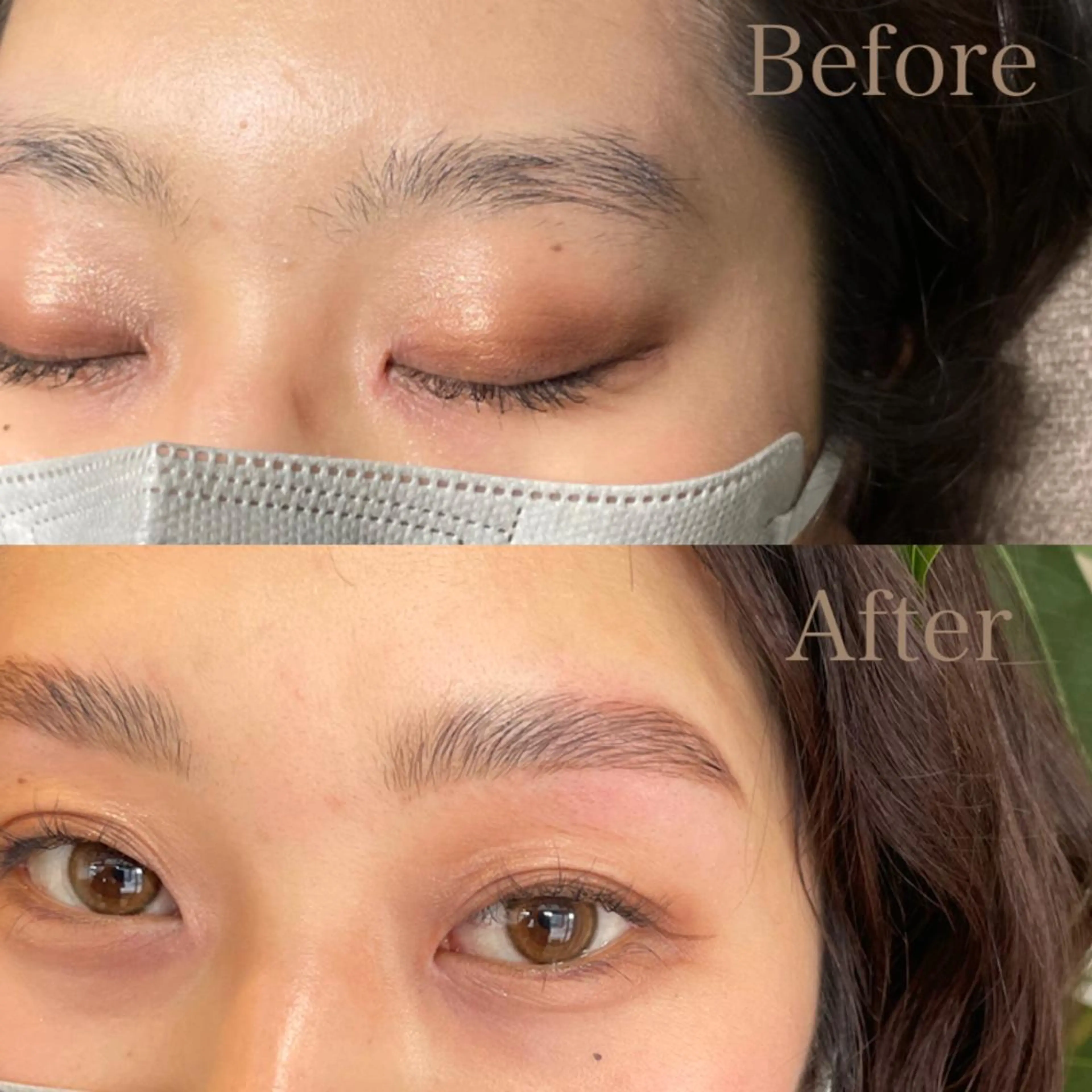 アイブロウ ハリウッドブロウリフト バイフルール アイラッシュサロンのマツエク・マツパデザイン