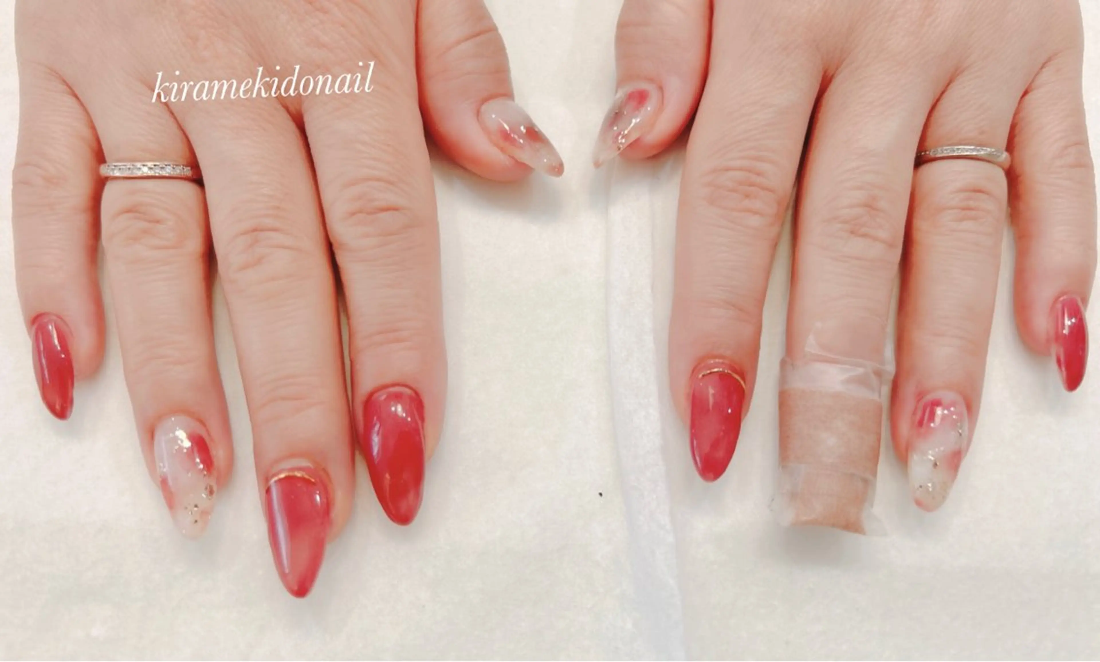 ネイル ハンドネイル kiramekido nail salon所属・林 禅のネイルデザイン