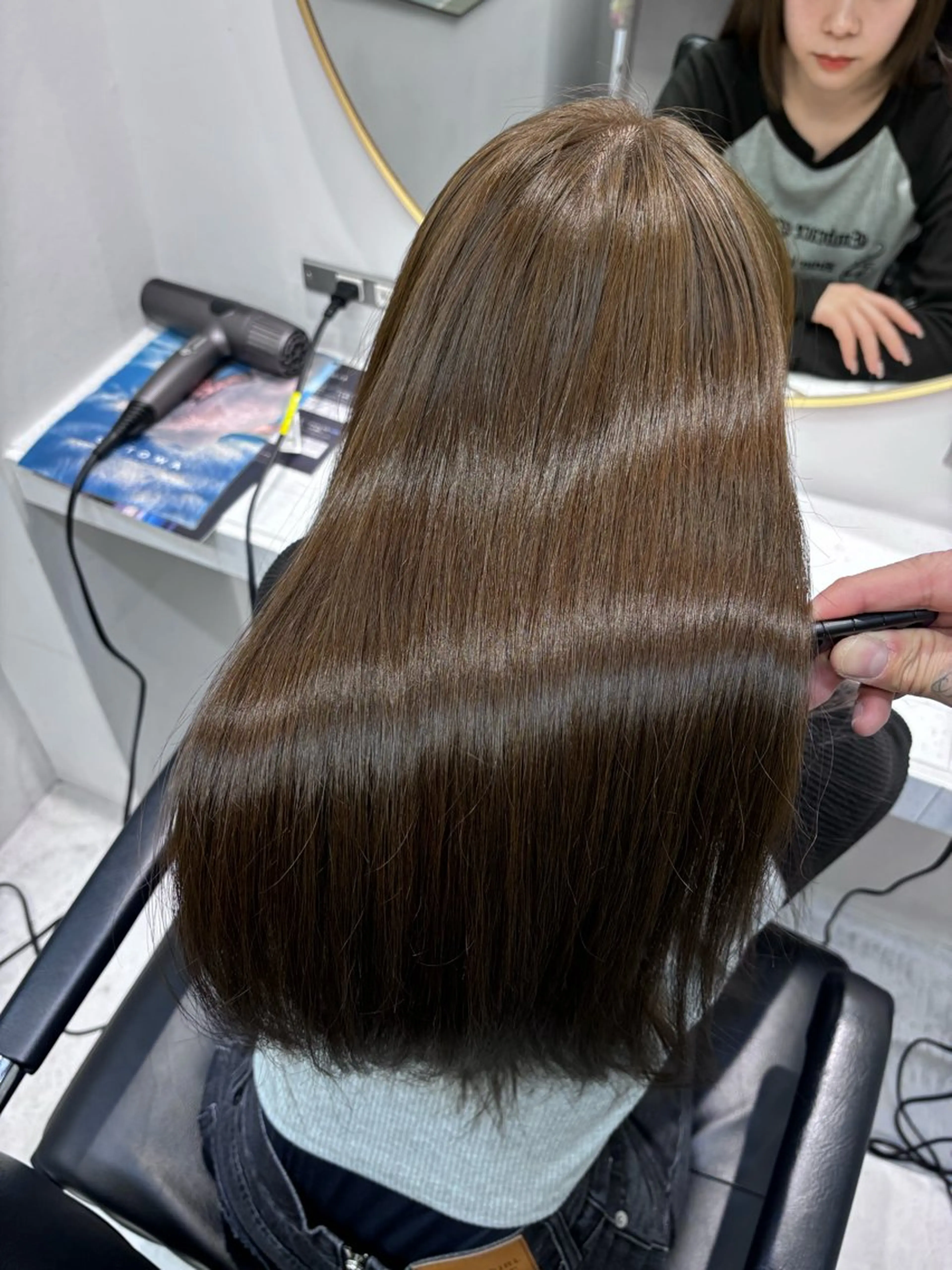 ロング ケアカラー 髪質改善 トリートメント ヘアカラー トリートメント TRUNS所属・🫧髪質改善特化/ 縮毛矯正/🫧鈴木透のヘアスタイル