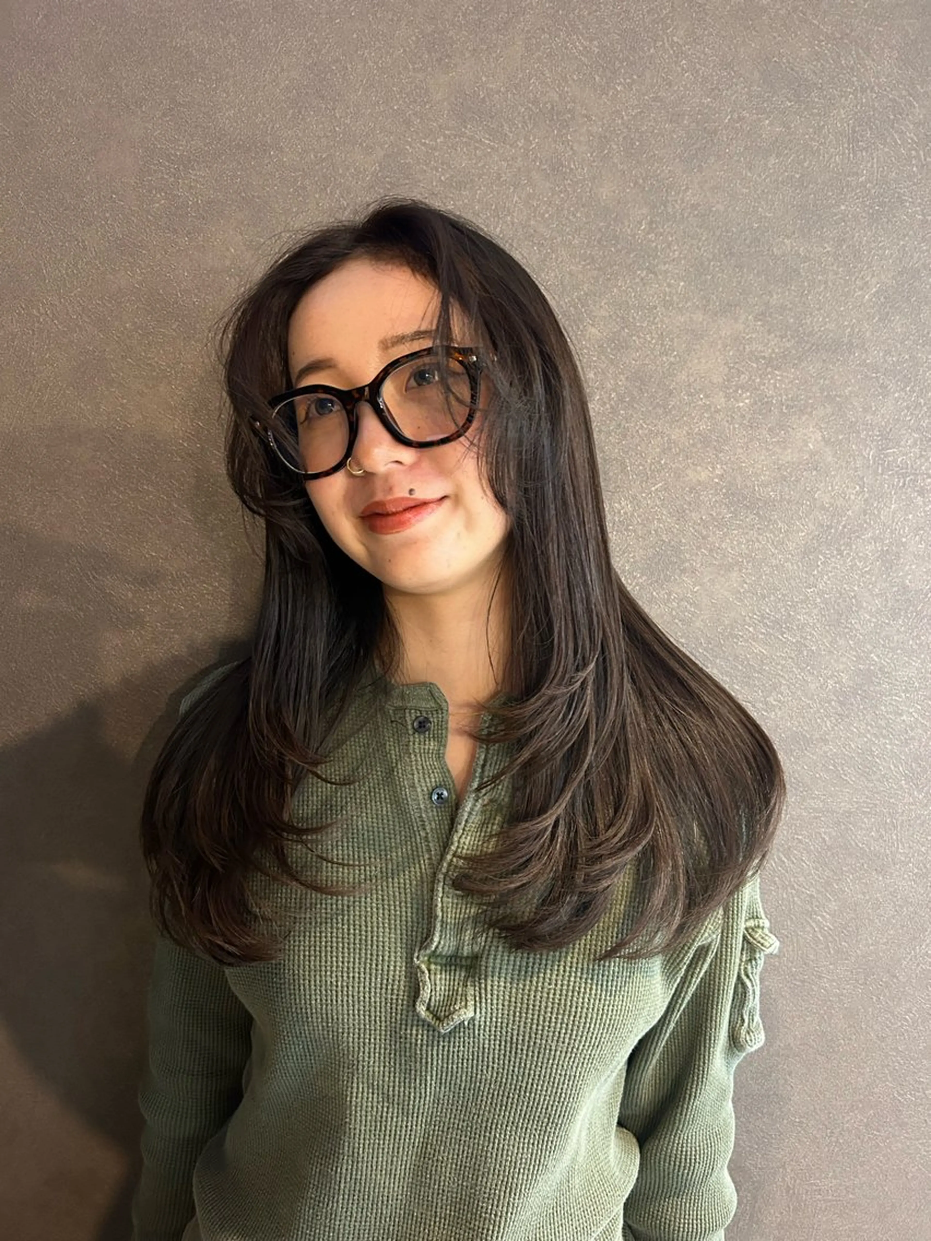 ロング カラー ☕️結【suii.】 ボブ/ヘアセット☕️のヘアスタイル