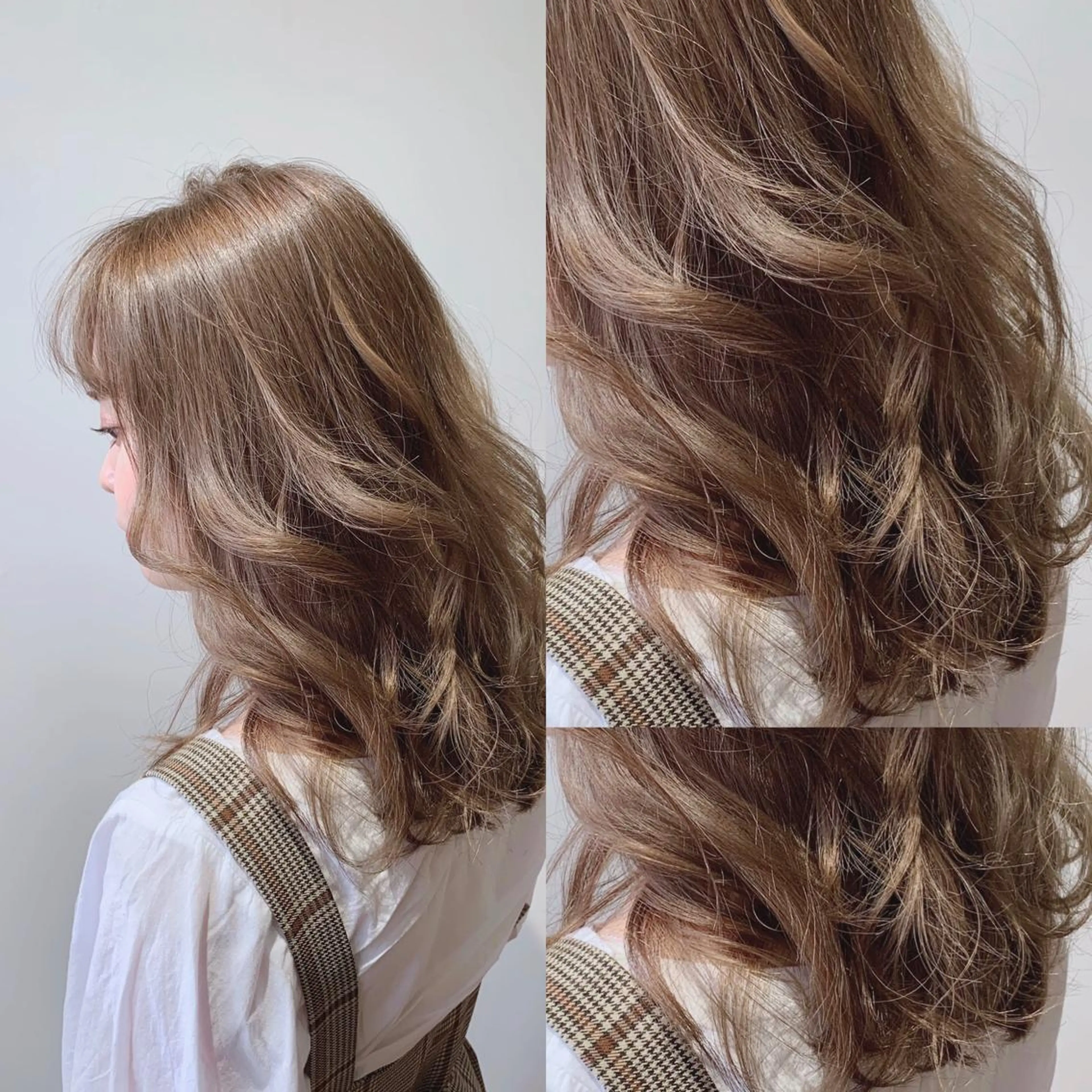 ミディアム カラー 髪質改善特化 ミサワコウキのヘアスタイル