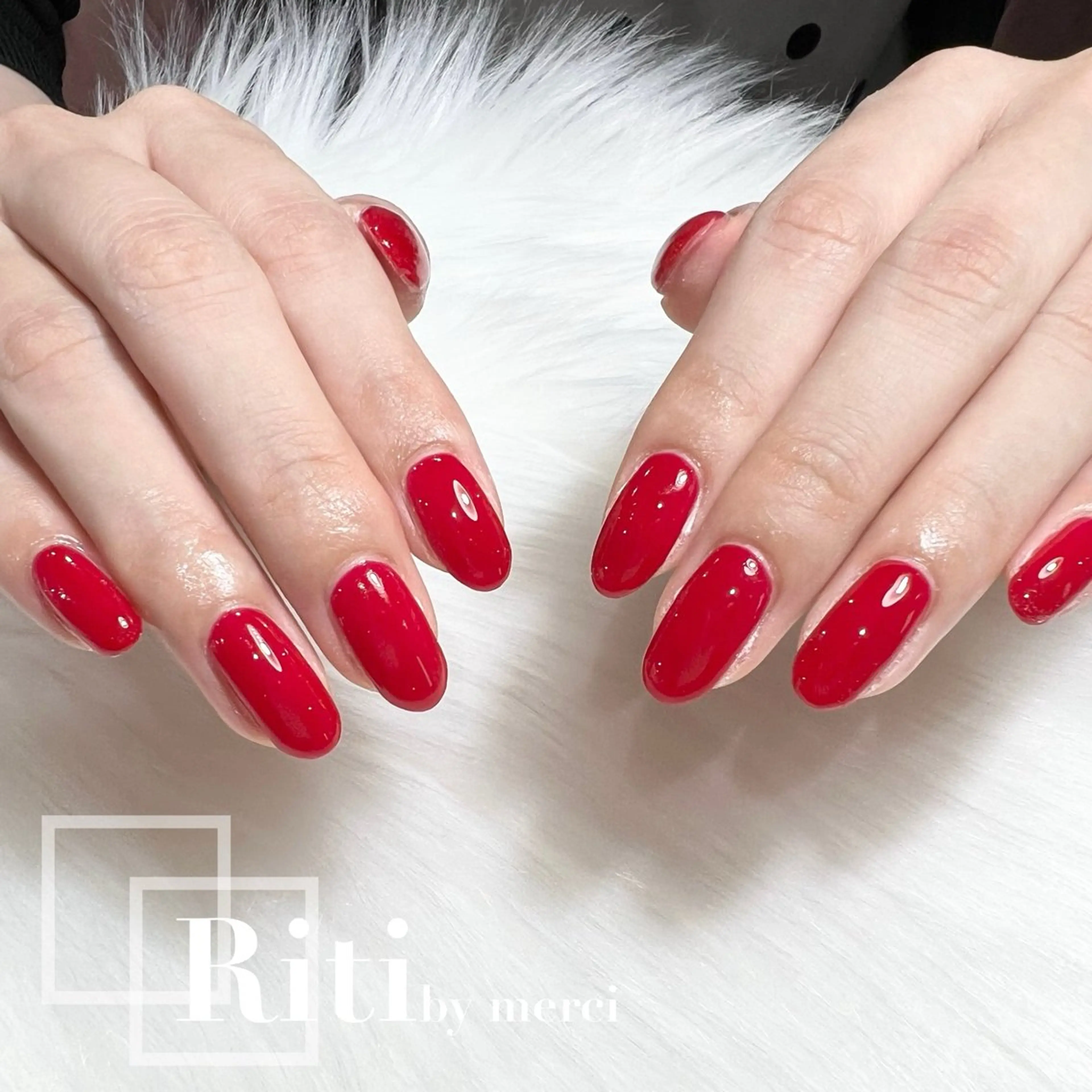 ネイル ワンカラーネイル salon de merci所属・若林 明美のネイルデザイン