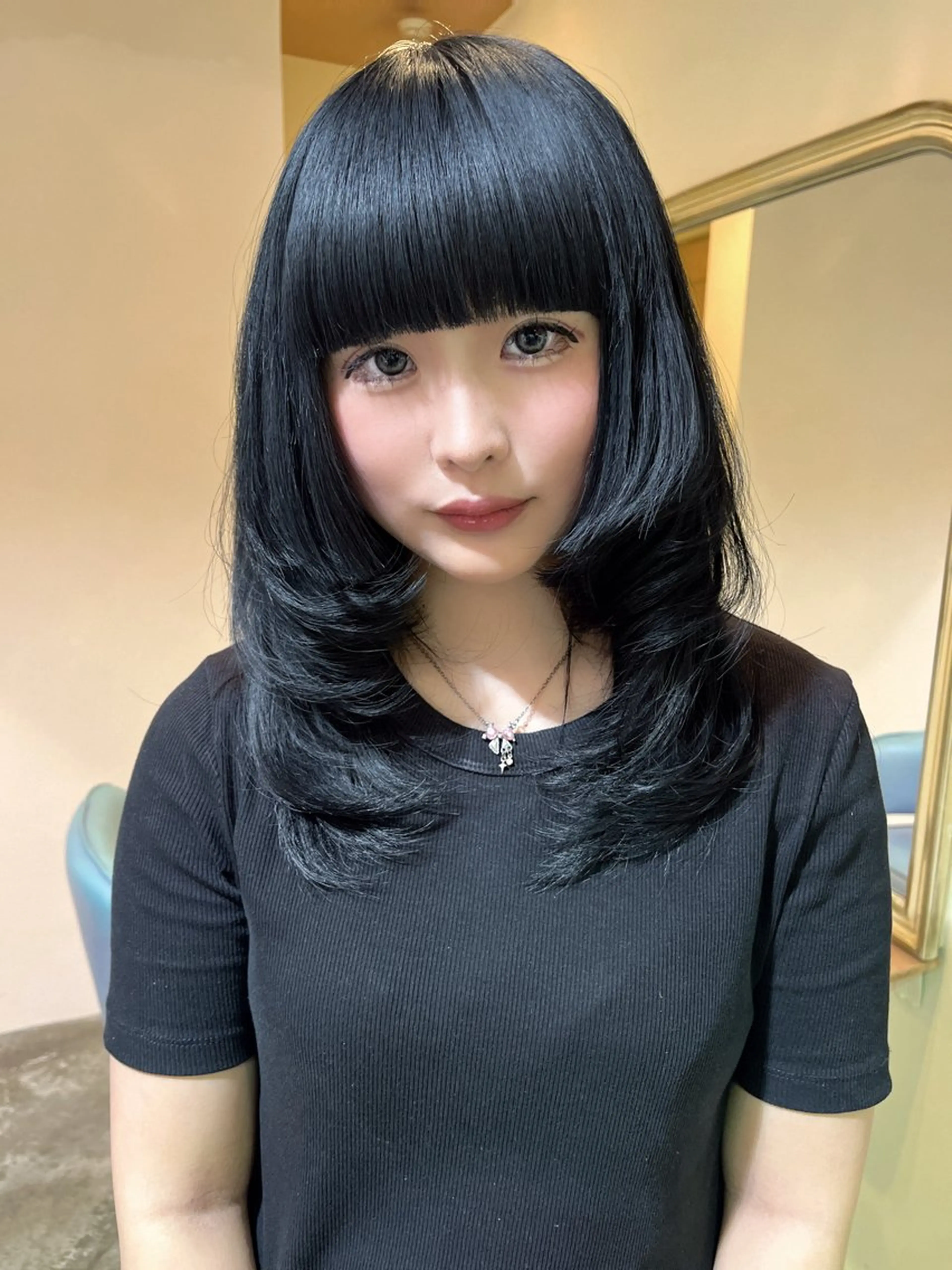 セミロング カットモデル募集🤍 🐇anzuのヘアスタイル