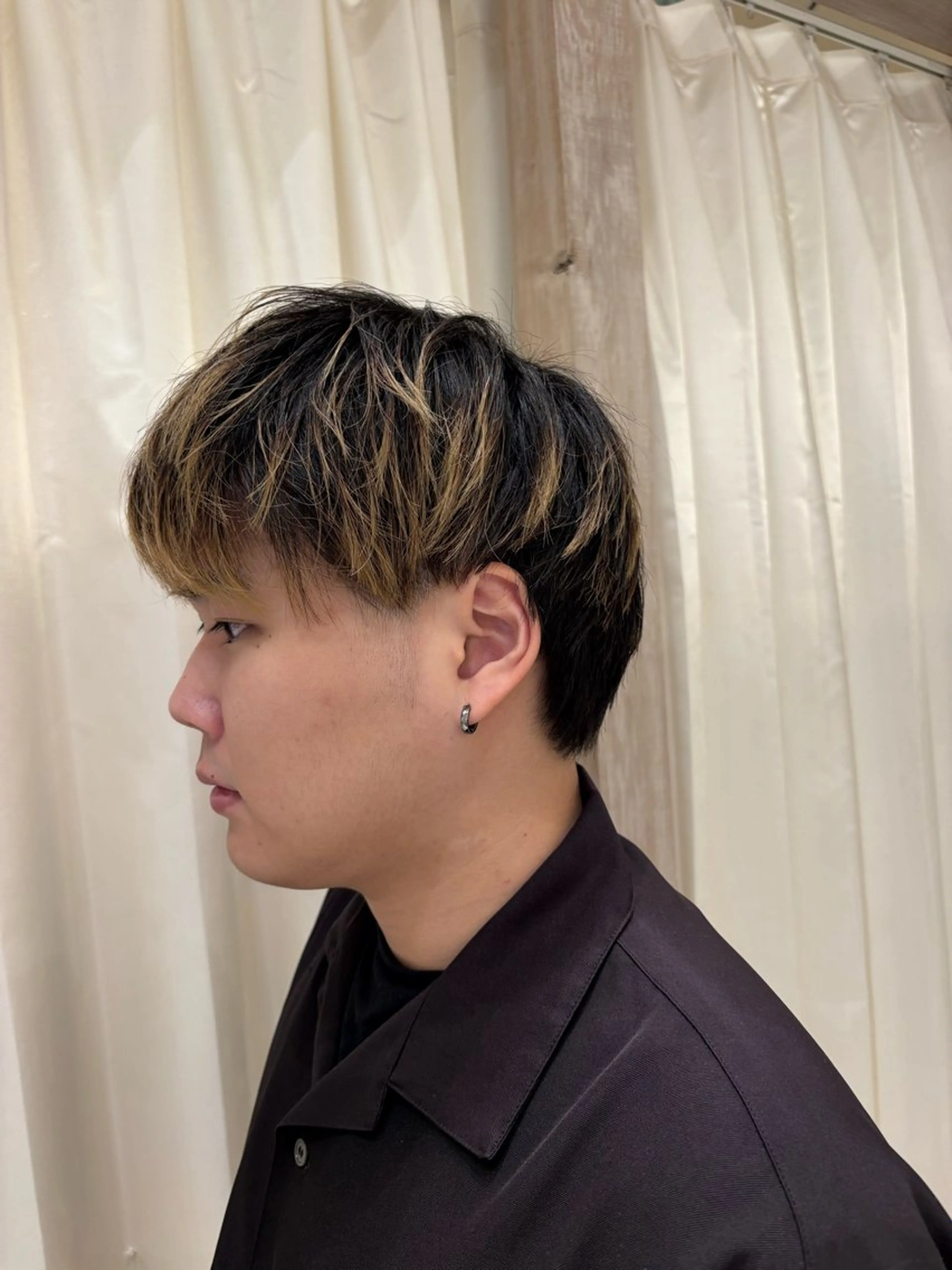 メンズ つちだ ゆうひ / 暗髪カラー⟡.·のヘアスタイル