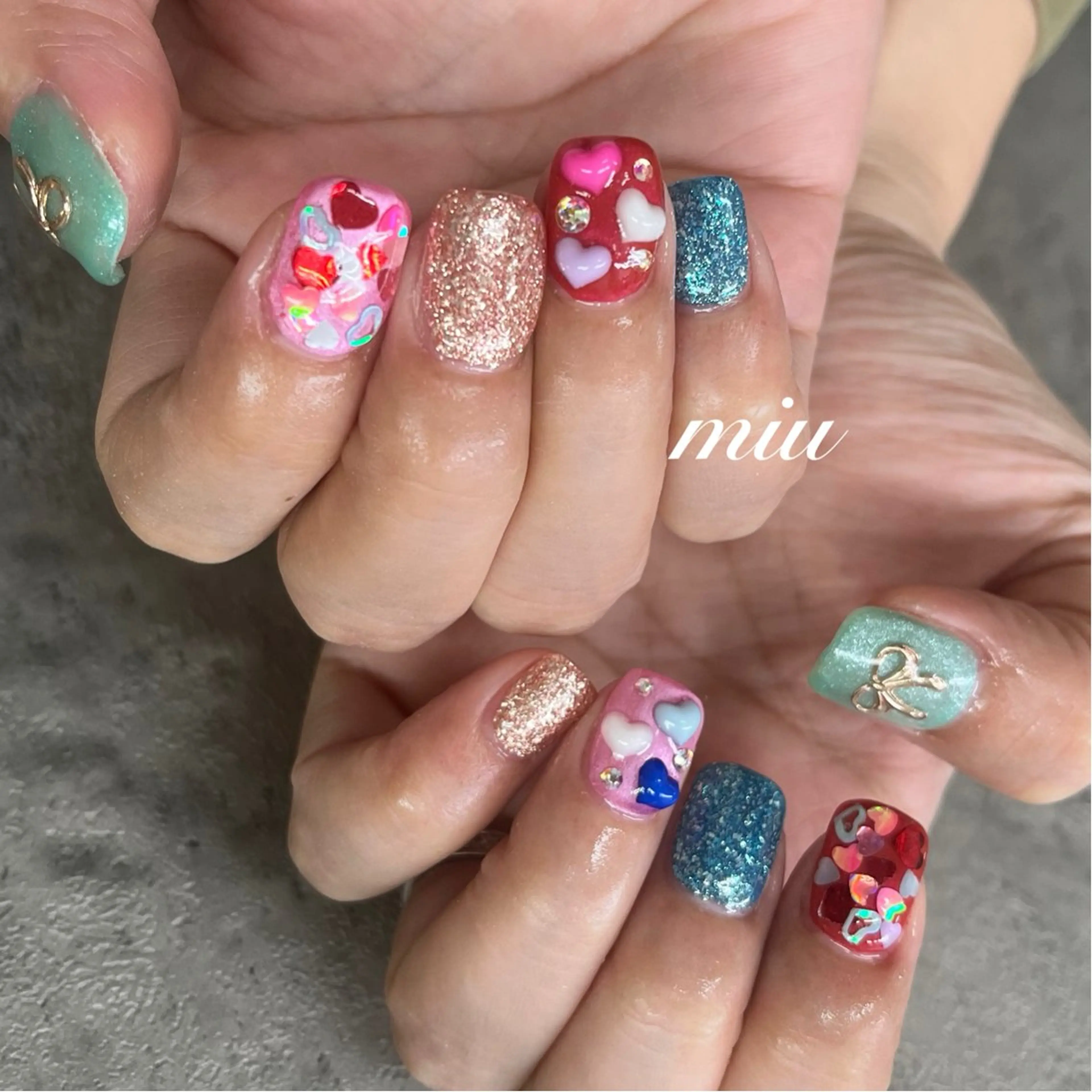 ネイル miu nail 🐾mihoのネイルデザイン