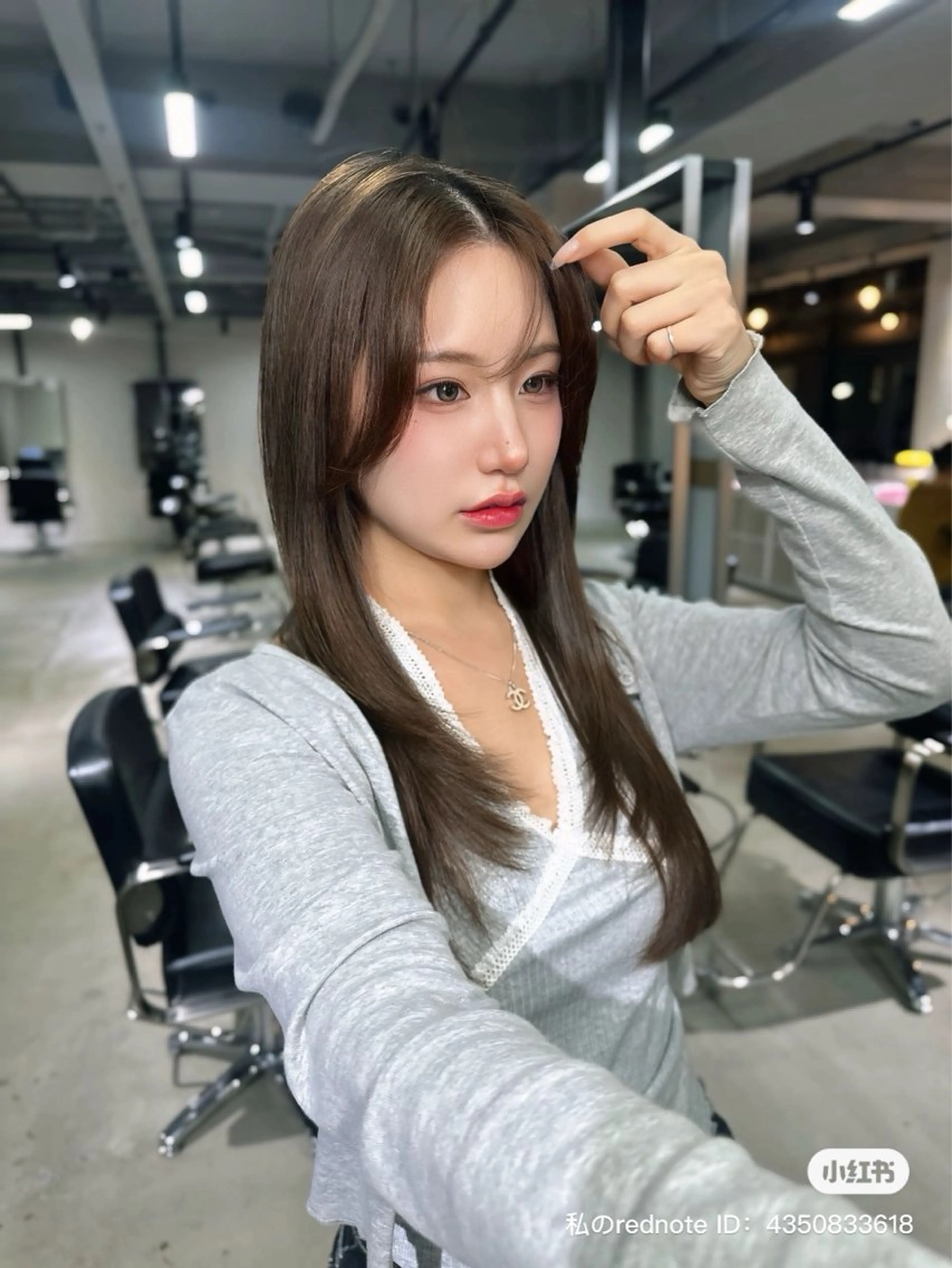 ロング カラー カット ヘアカラー トリートメント ワンホンヘア ケラチン/Kaitoのヘアスタイル