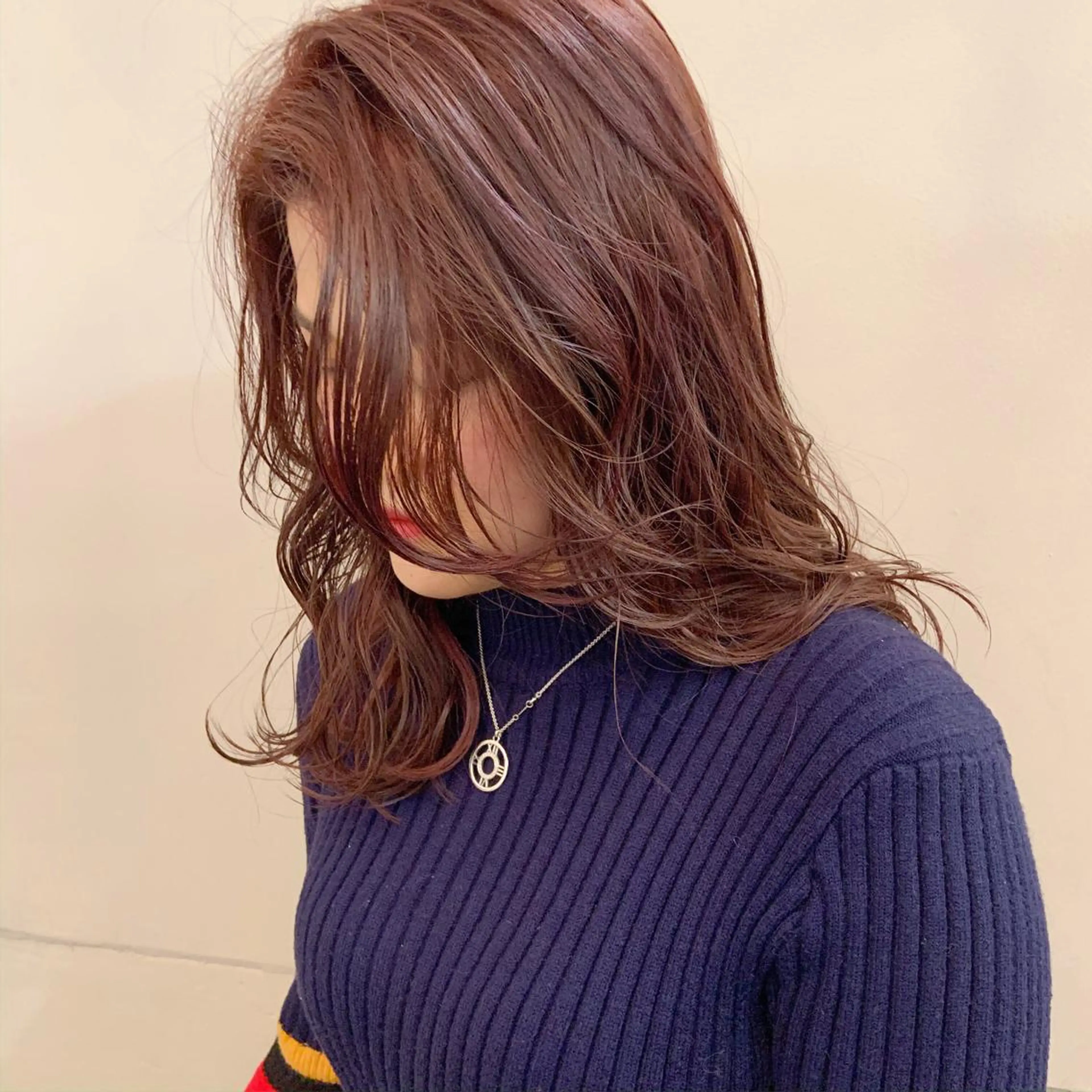 セミロング カラー ヘアアレンジ ショートボブ💗 ヤマネシオリのヘアスタイル