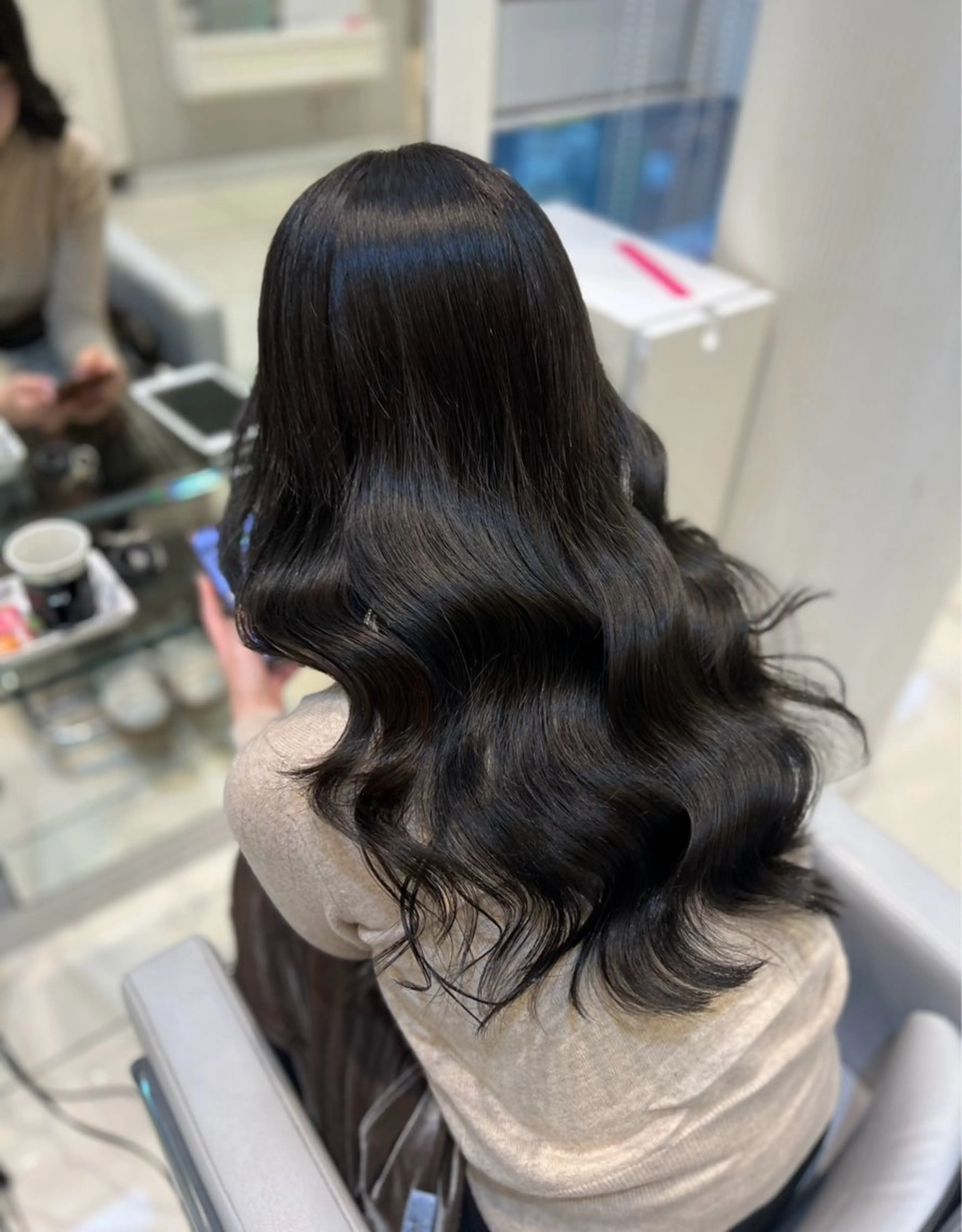 ロング カラー Ash 銀座店所属・銀座/カラー 🎀momo🎀のヘアスタイル