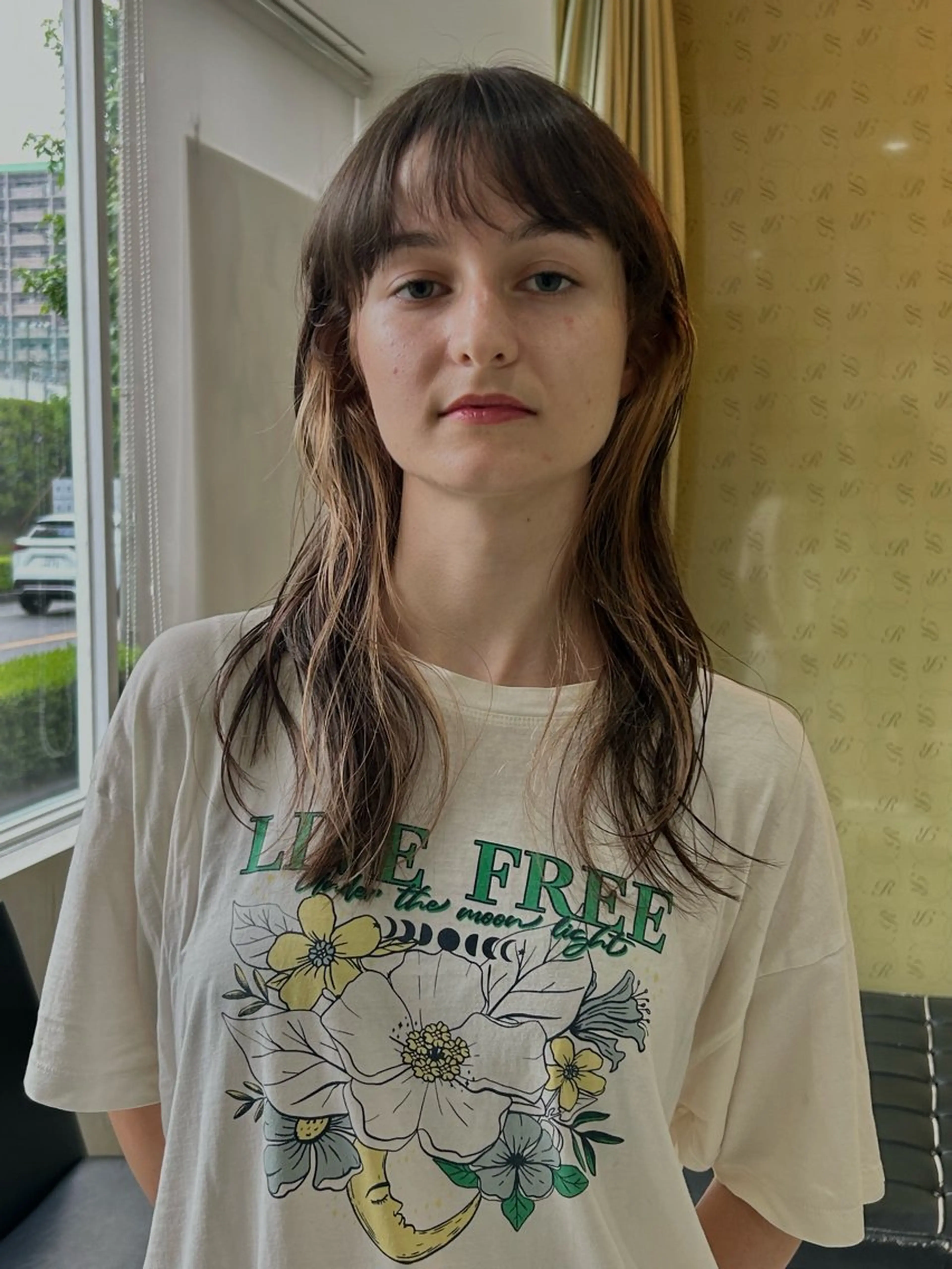 ロング カラー ヘアカラー 似合わせパーマ/ メンズパーマ/しゅうのヘアスタイル