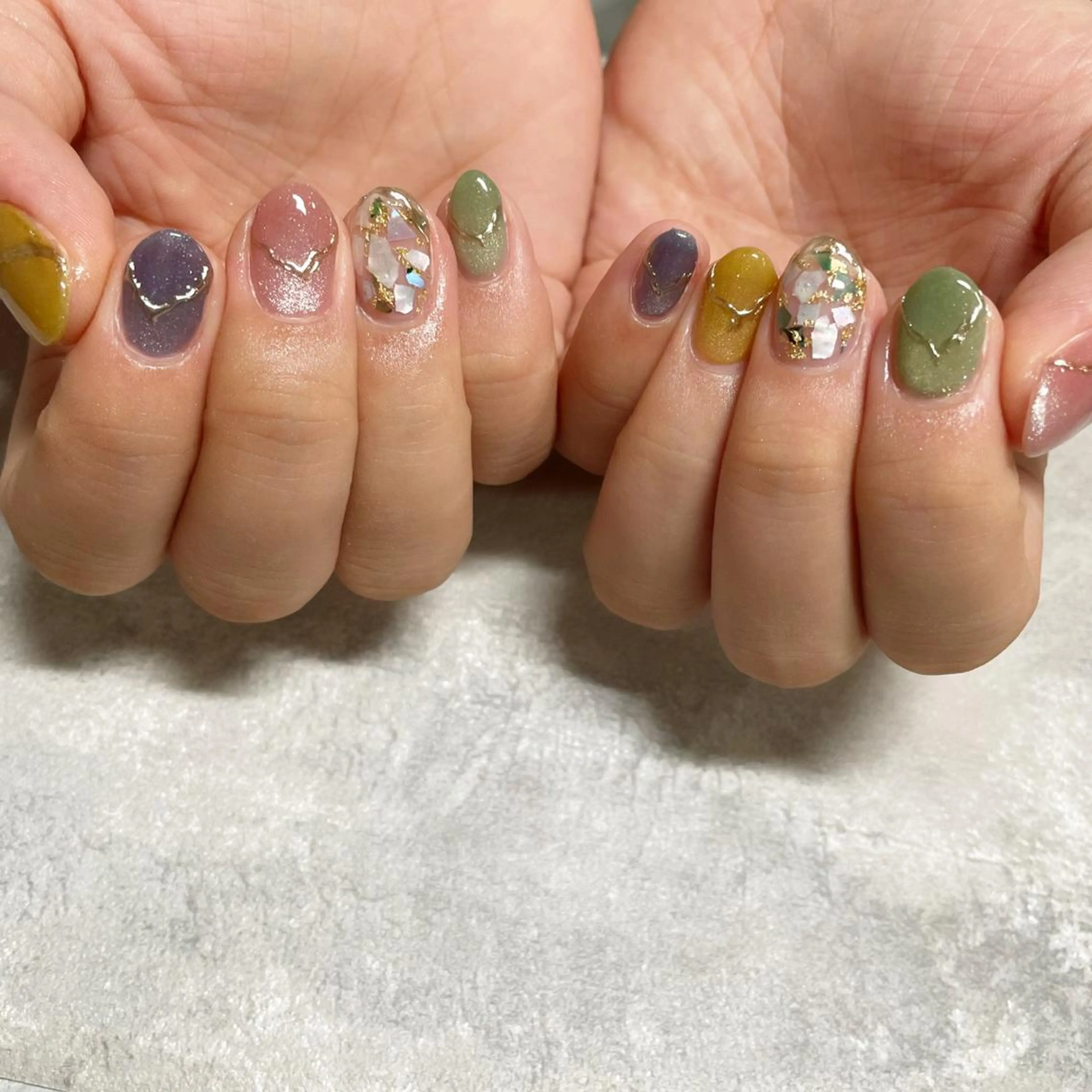 ネイル ハンドネイル ilo所属・舟橋 恭子のネイルデザイン