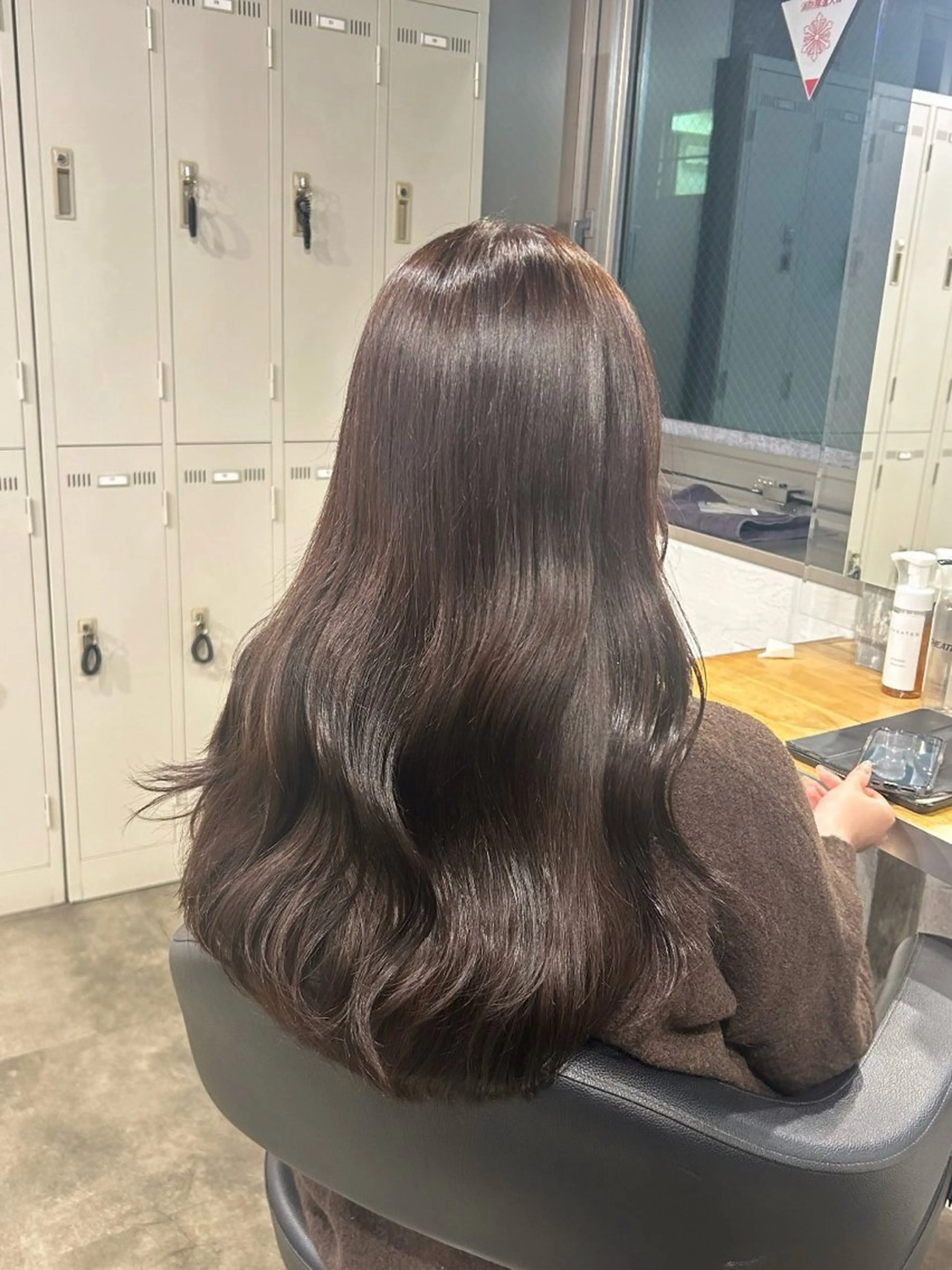 ロング カラー IS所属・横浜美容室/透明感 カラー/レイヤーのヘアスタイル
