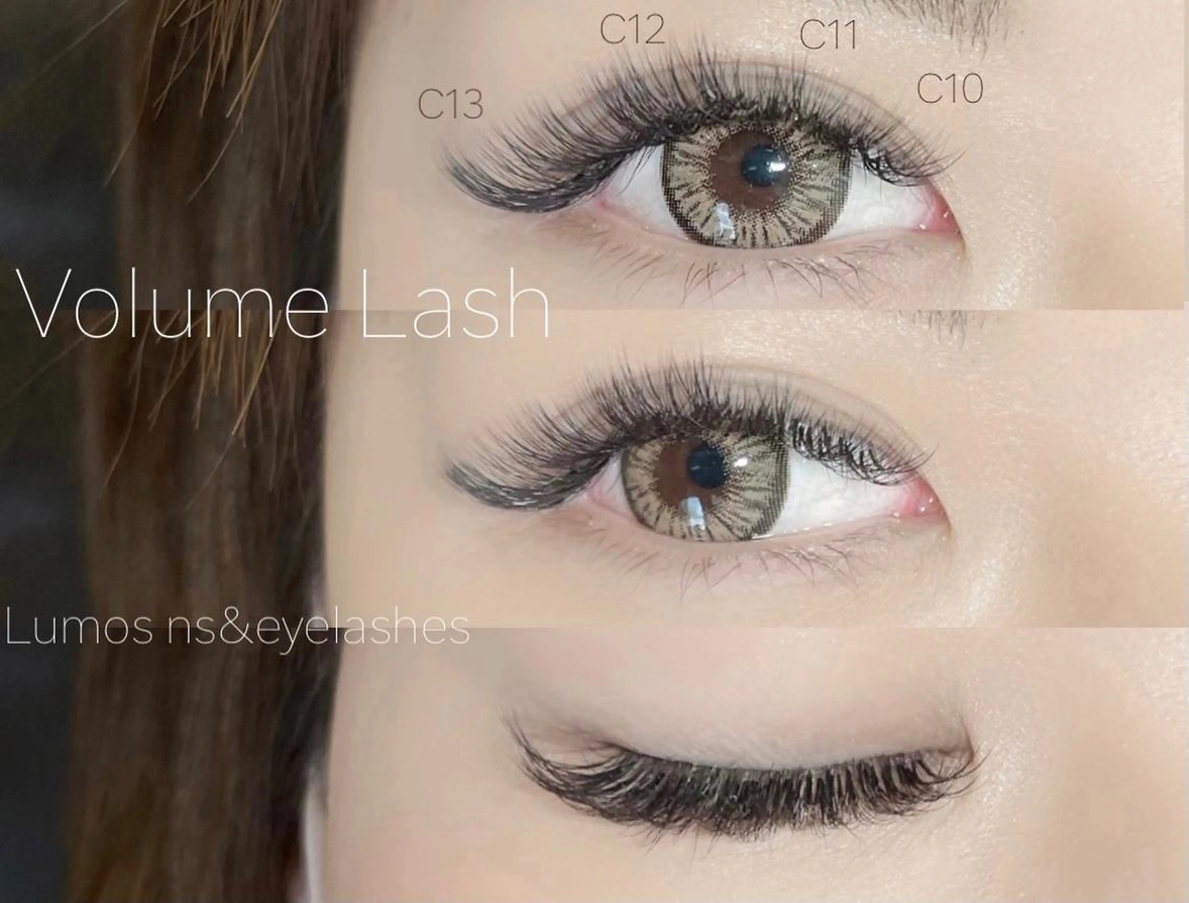 マツエク・マツパ ボリュームラッシュ マツエク Lumos nail&eyelash所属・Lumos Ayakaのマツエク・マツパデザイン