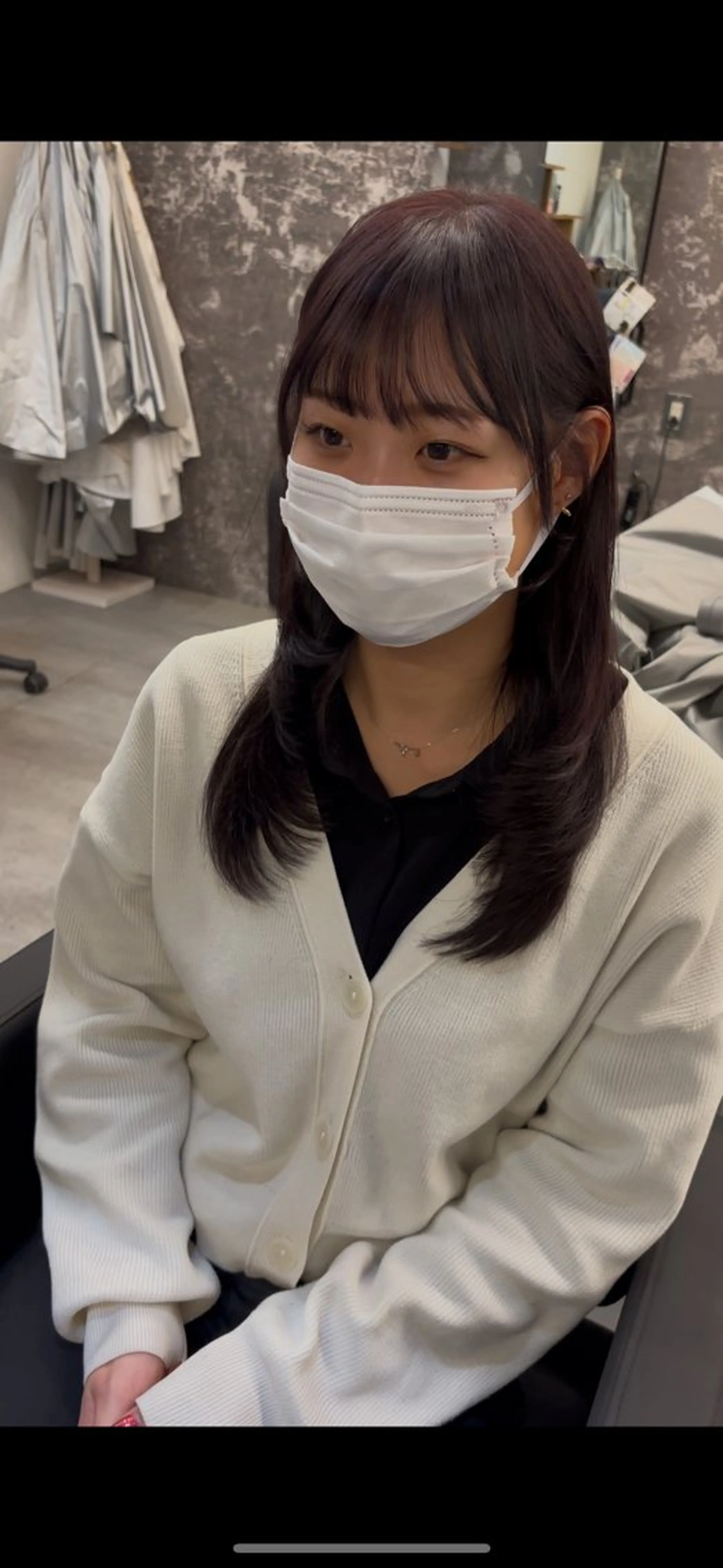 セミロング レイヤーカット/韓国 ヘア/LILICAのヘアスタイル