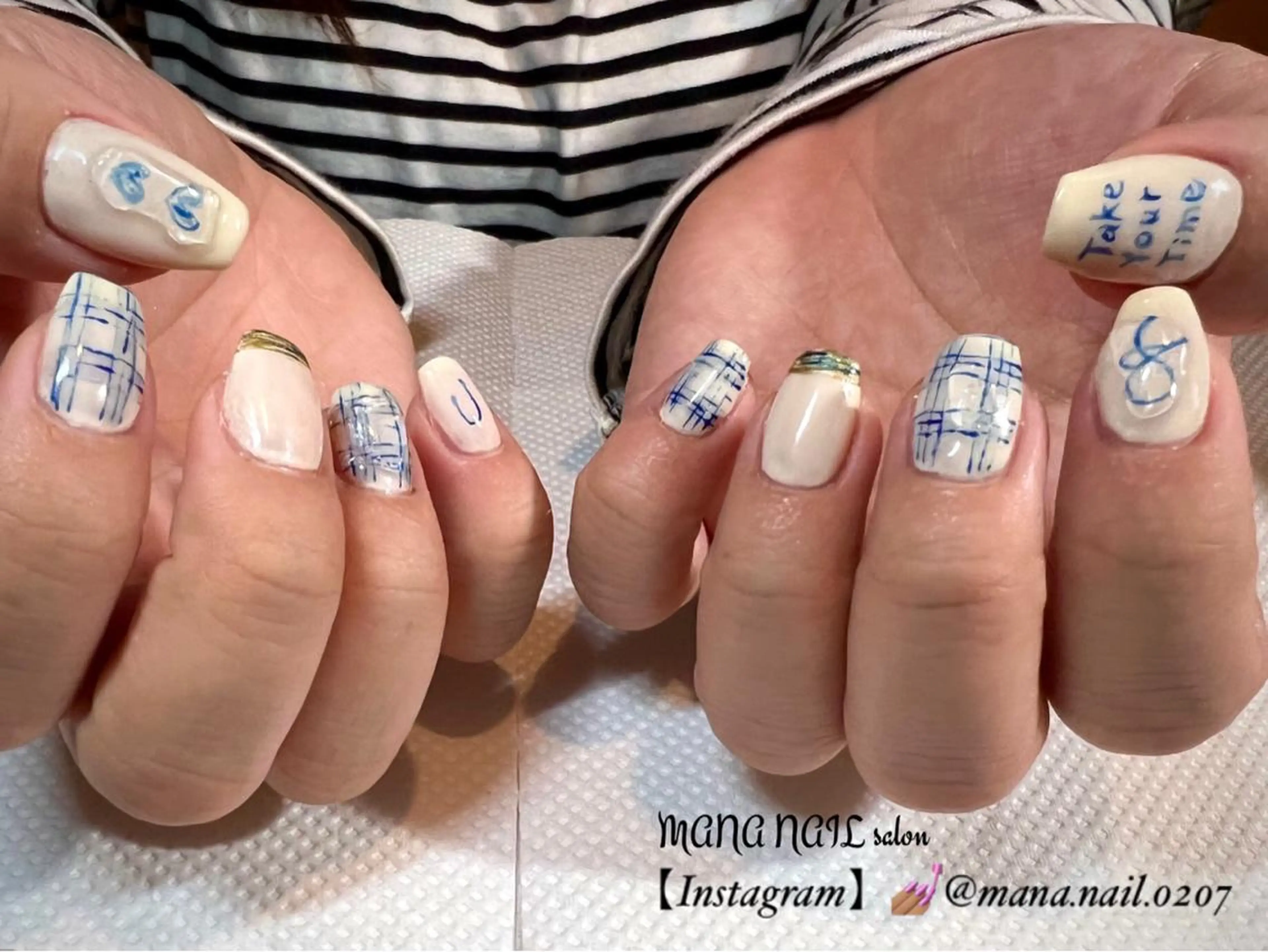 ネイル ハンドネイル ハンドケア 廣瀬 真奈美のネイルデザイン