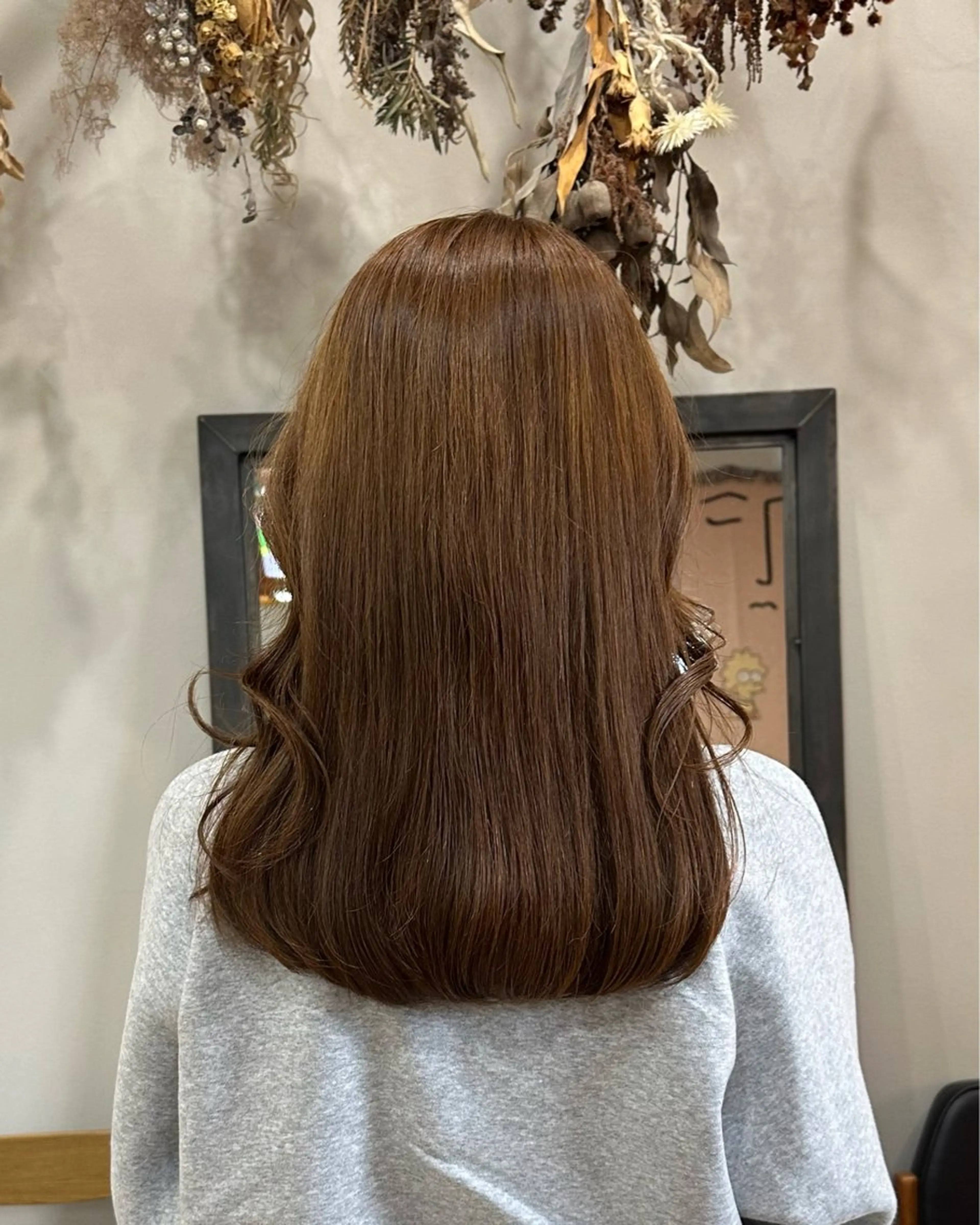 ミディアム ヘアカラー トリートメント AO hair studio所属・minami ♡のヘアスタイル