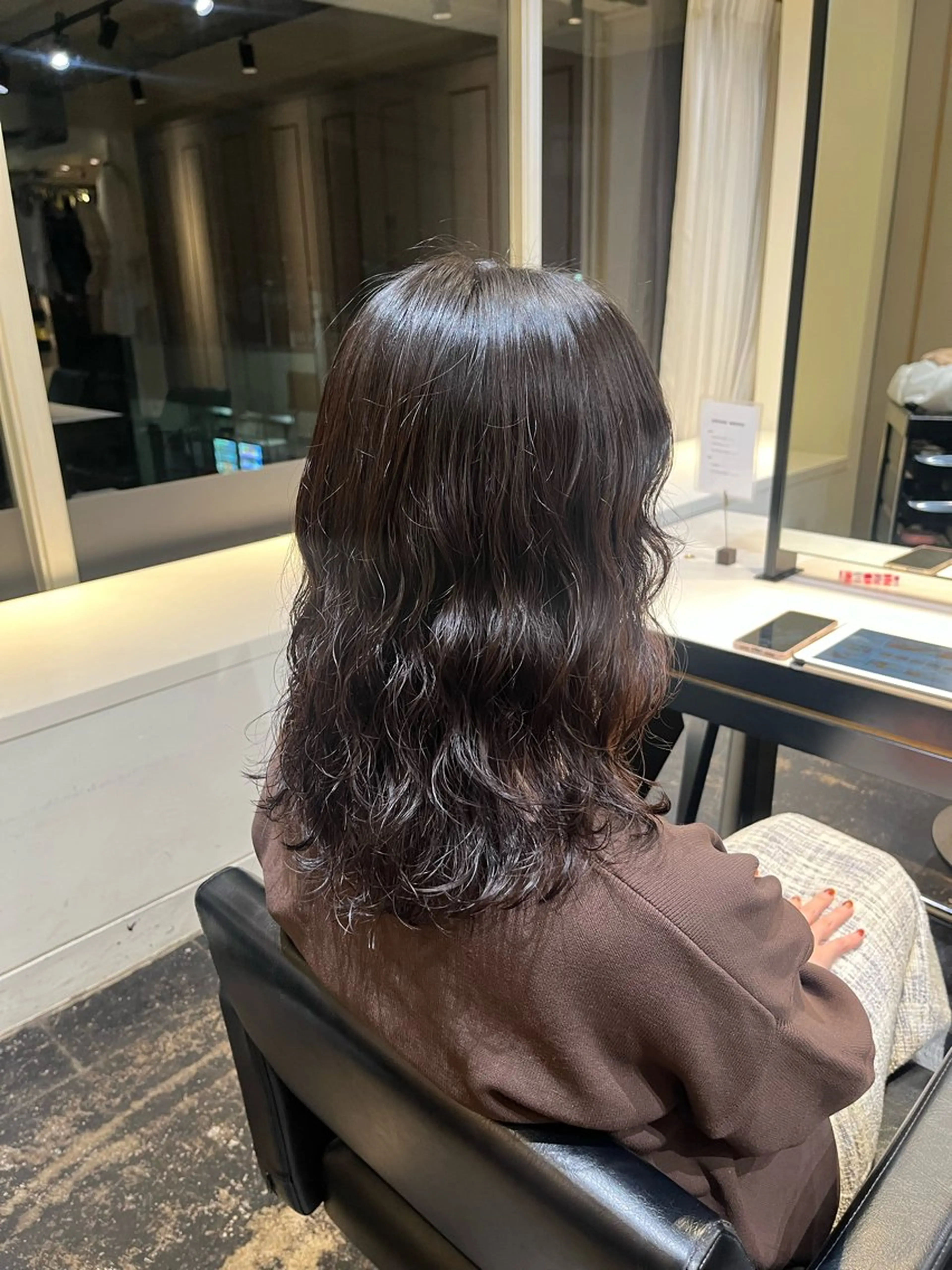 セミロング セミロングパーマ ENORE所属・【✨艶髪矯正✨】 MINAMIのヘアスタイル