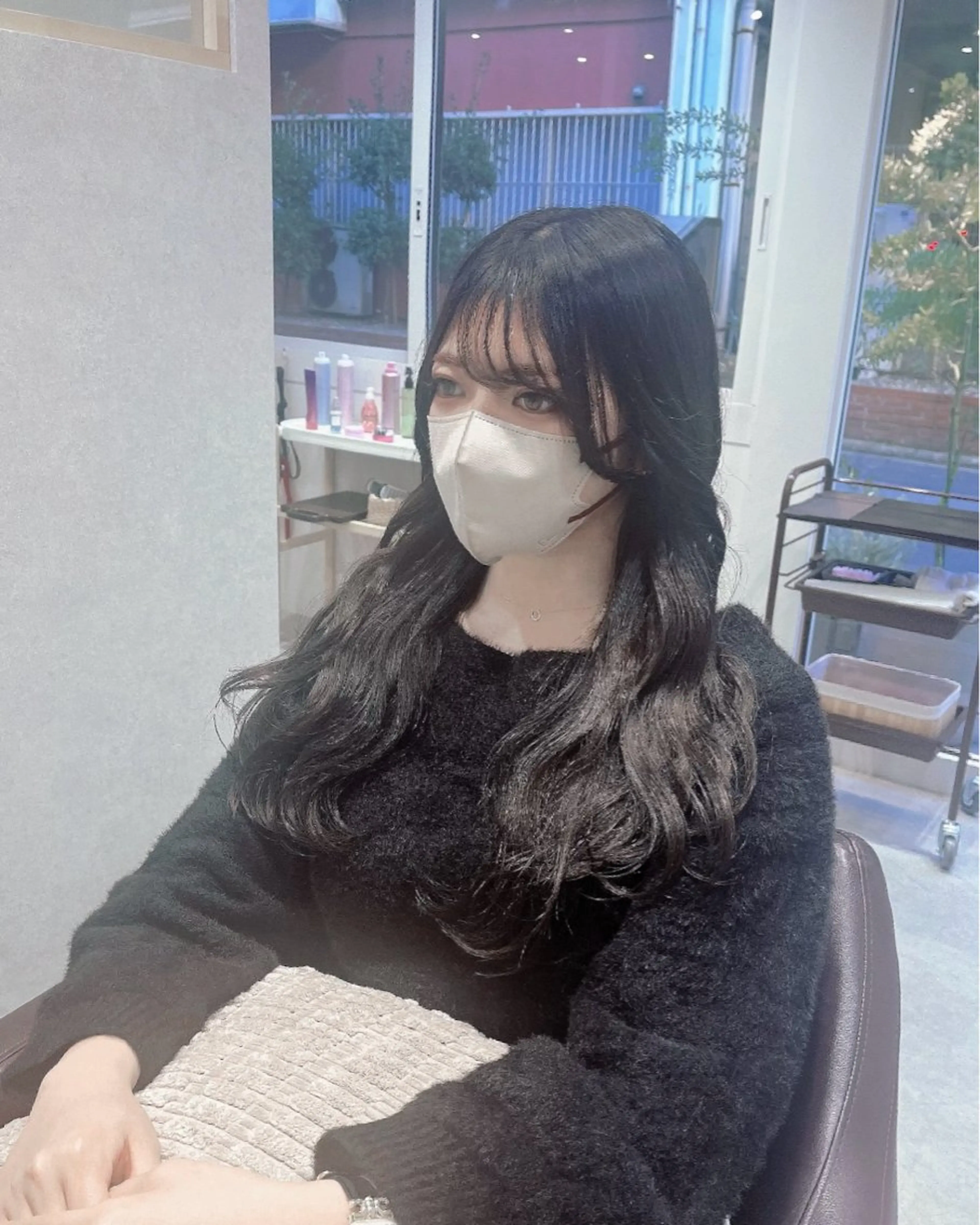 ロング カラー suzuka/透明感 カラー 美髪縮毛矯正のヘアスタイル