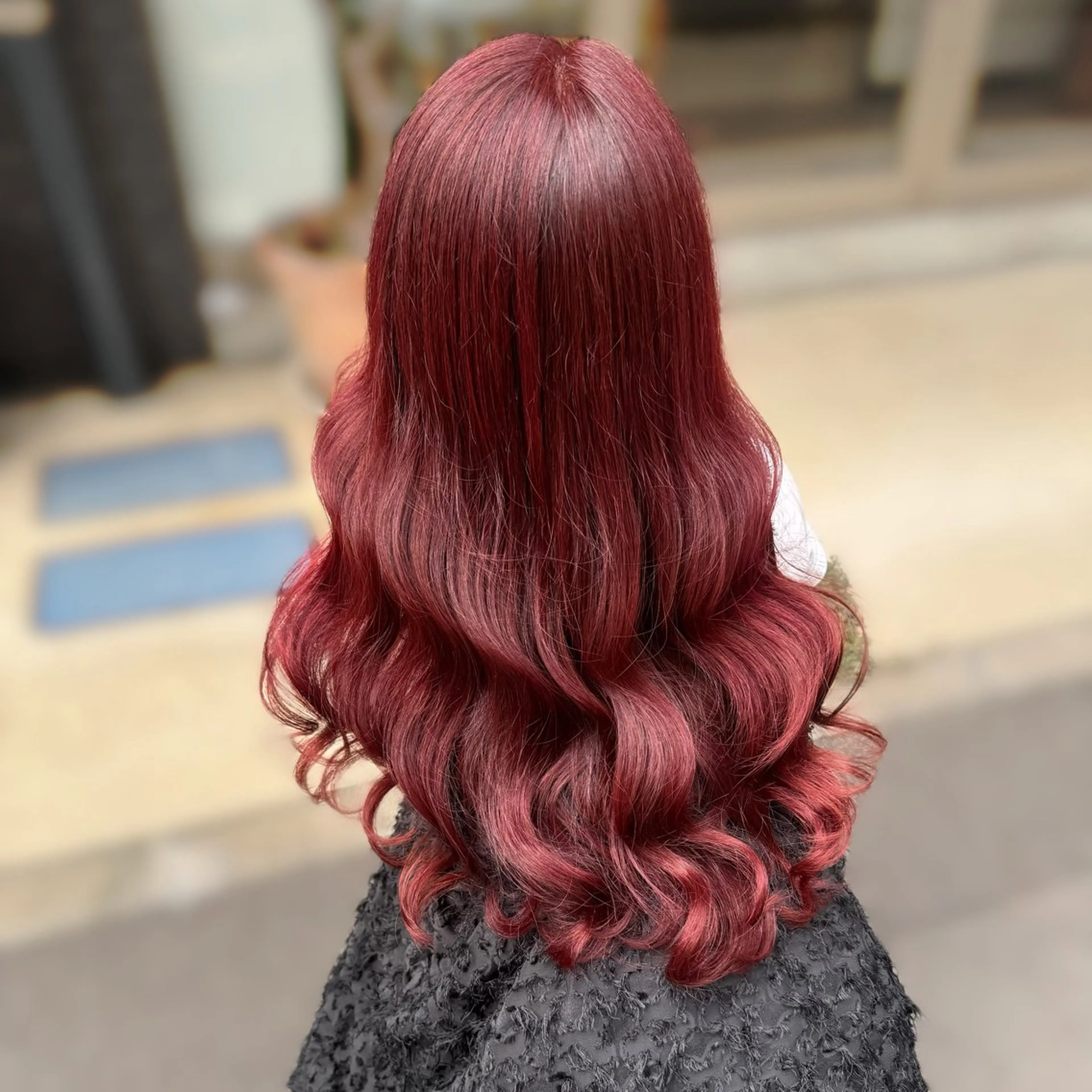 ロング カラー kana ブリーチなしカラー✨のヘアスタイル