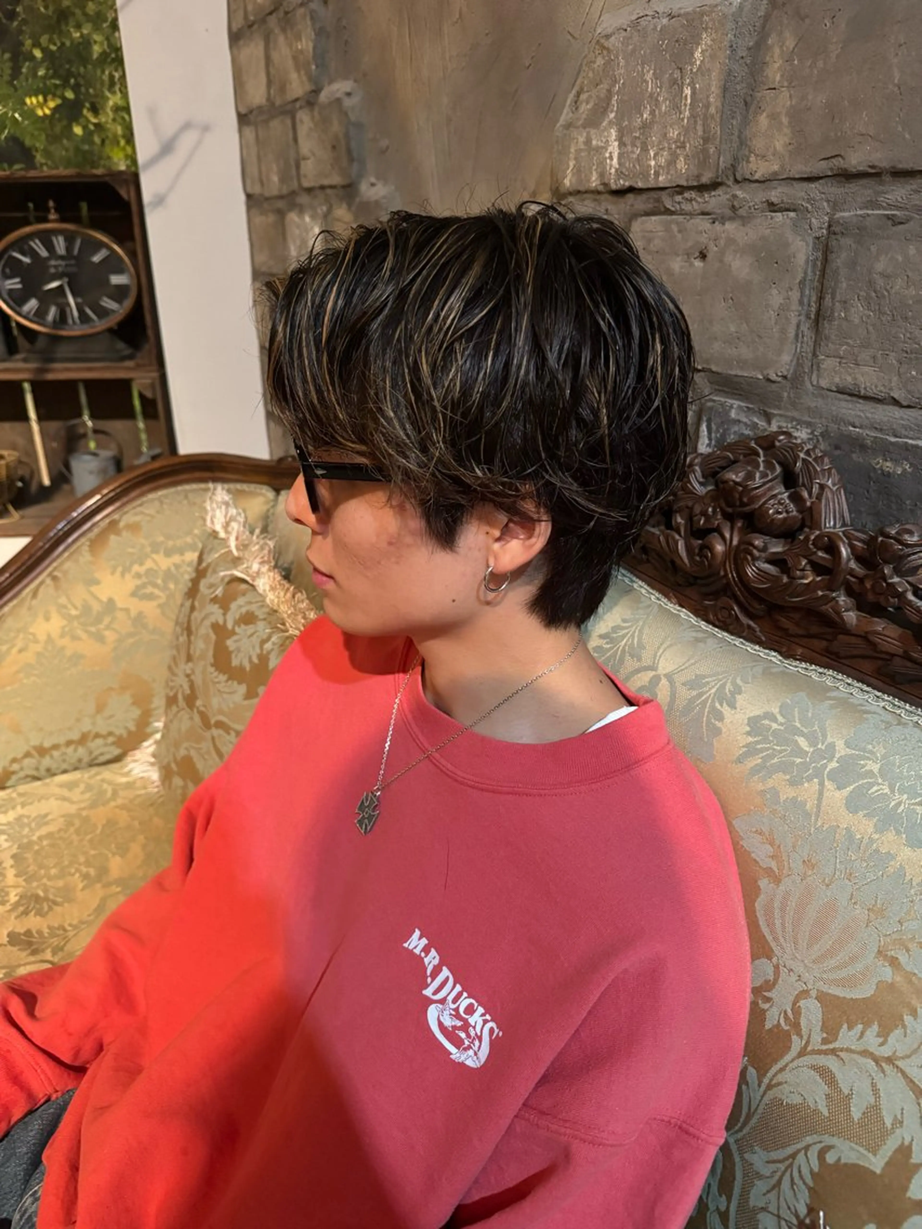 パーマ 梶原 悠矢のヘアスタイル