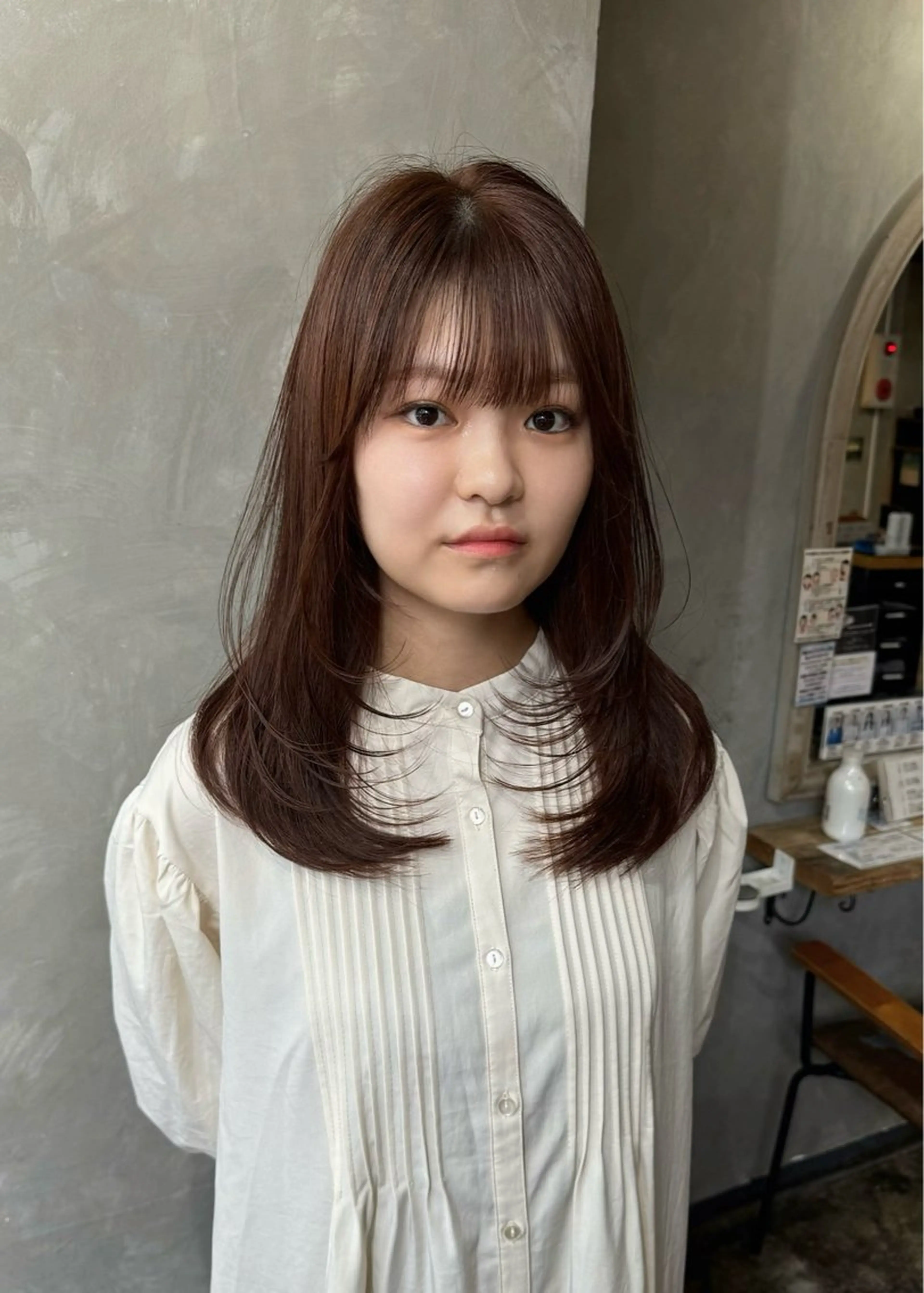 カラー➕極潤卵殻トリートメントの写真