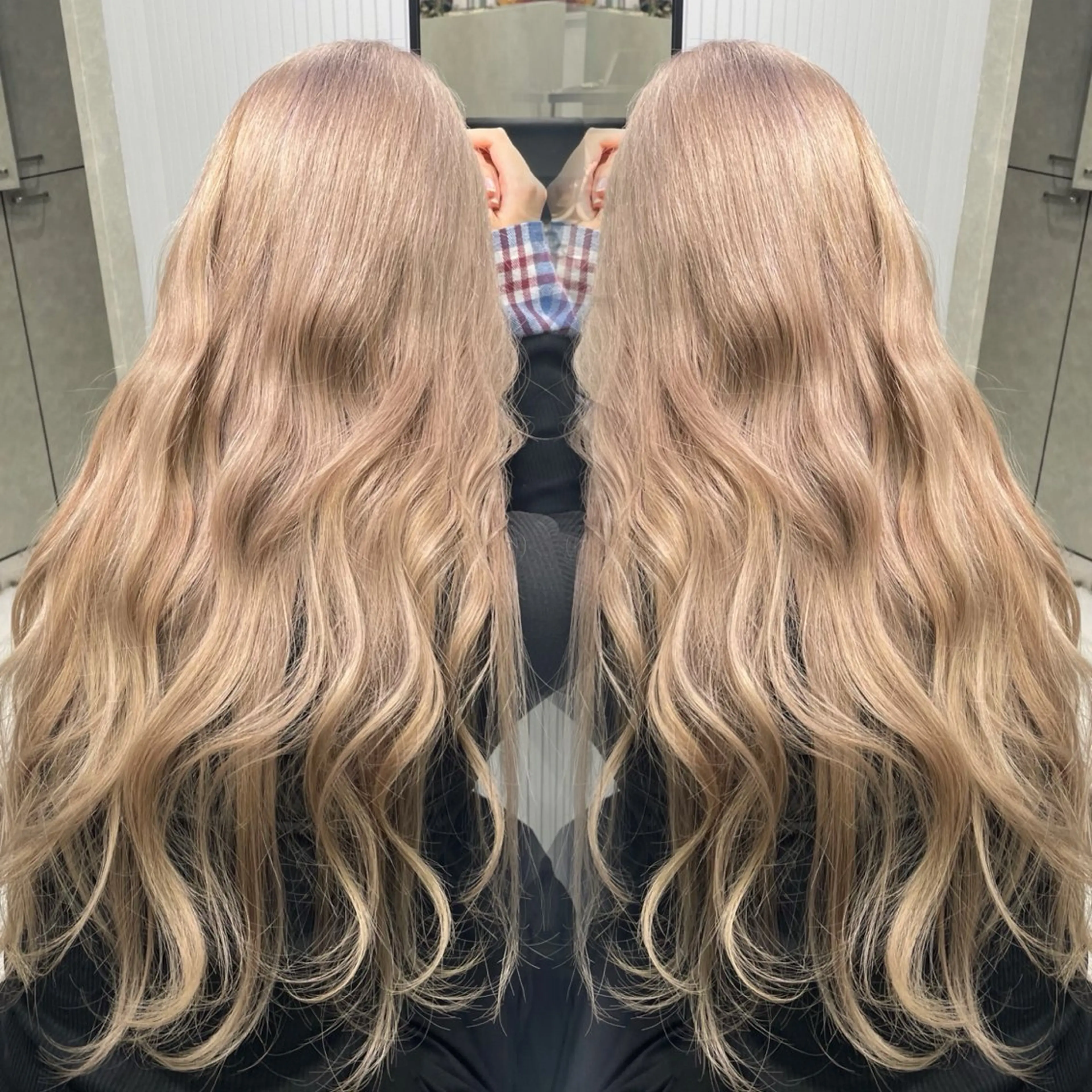 ロング カラー ヘアカラー トリートメント RAF TOKYO 2nd 今泉店所属・RAF KAEDEのヘアスタイル