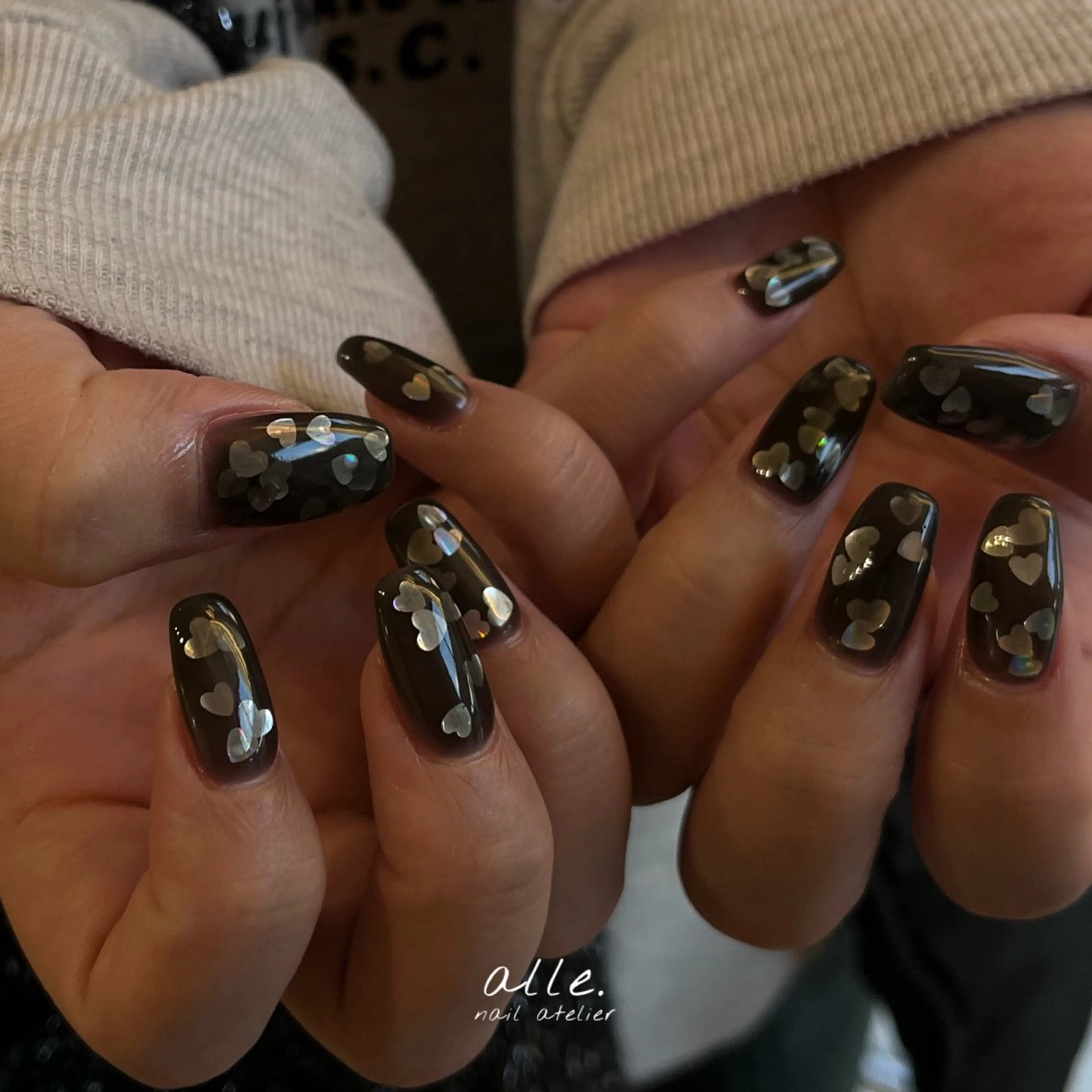 ネイル ハンドネイル atelier alle.のネイルデザイン