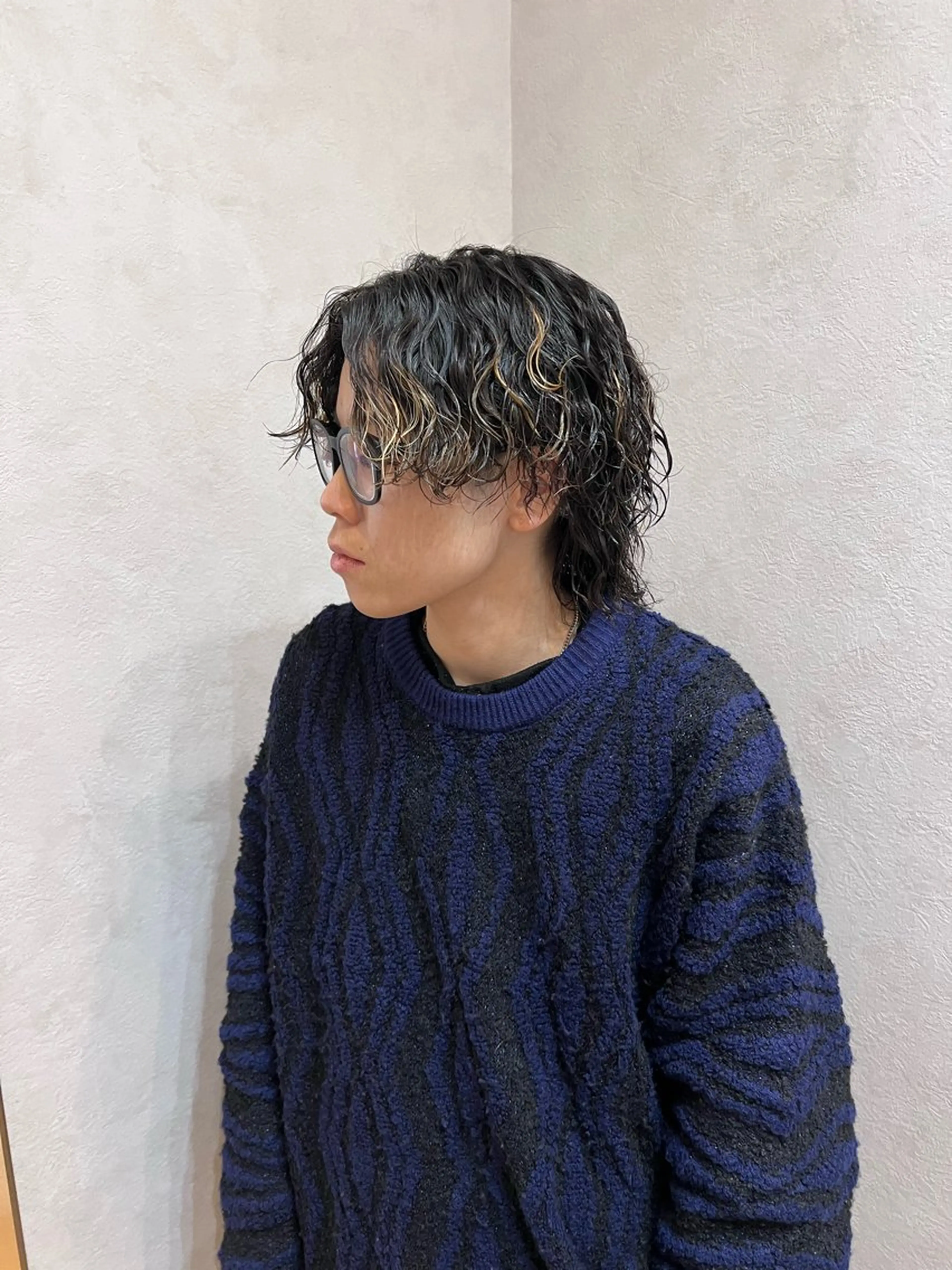 メンズ メンズパーマ 波巻きパーマ カット パーマ "今"だけでない美髪 KOTOMIのヘアスタイル