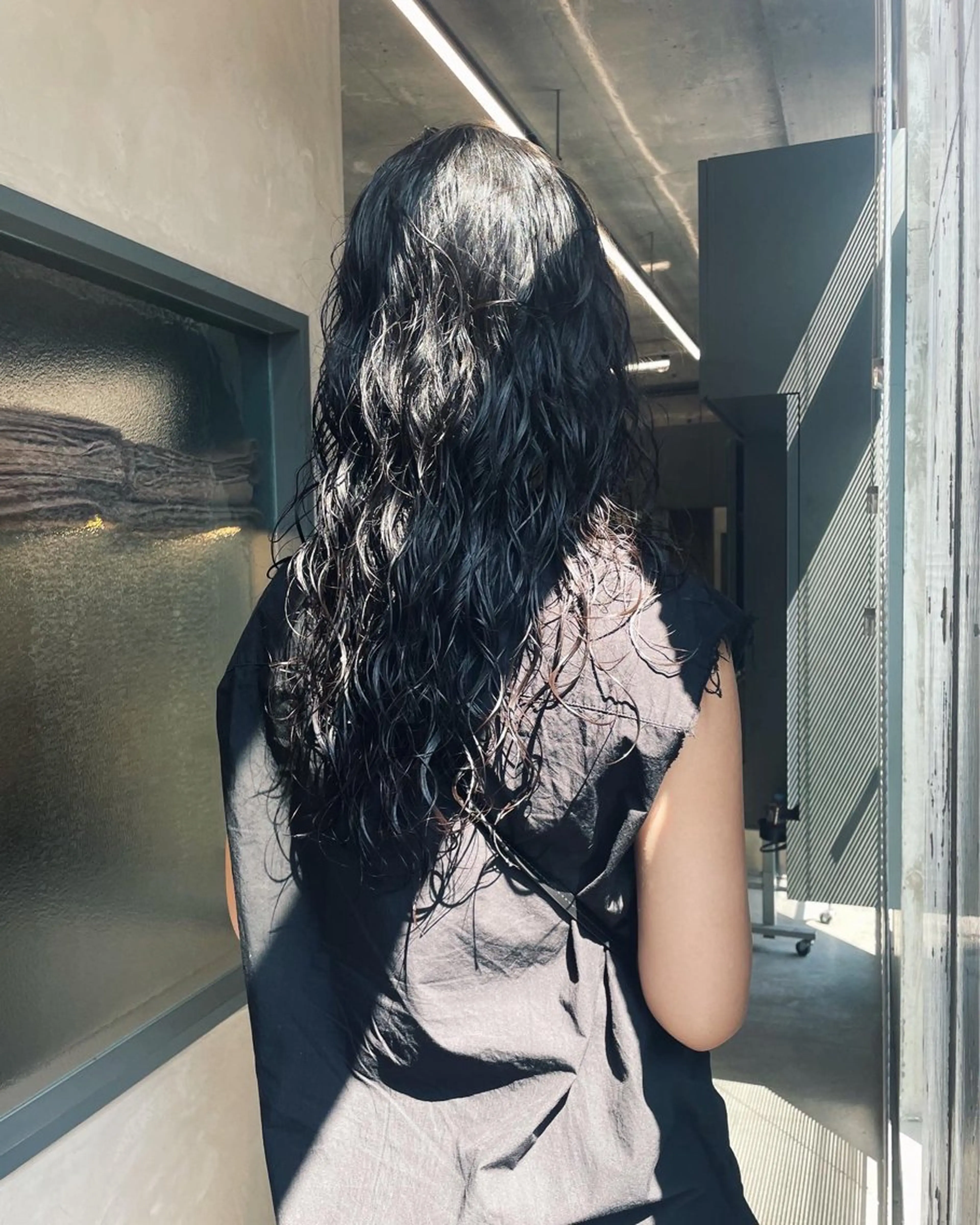 パーマ カット パーマ トリートメント 佐伯 和佳のヘアスタイル