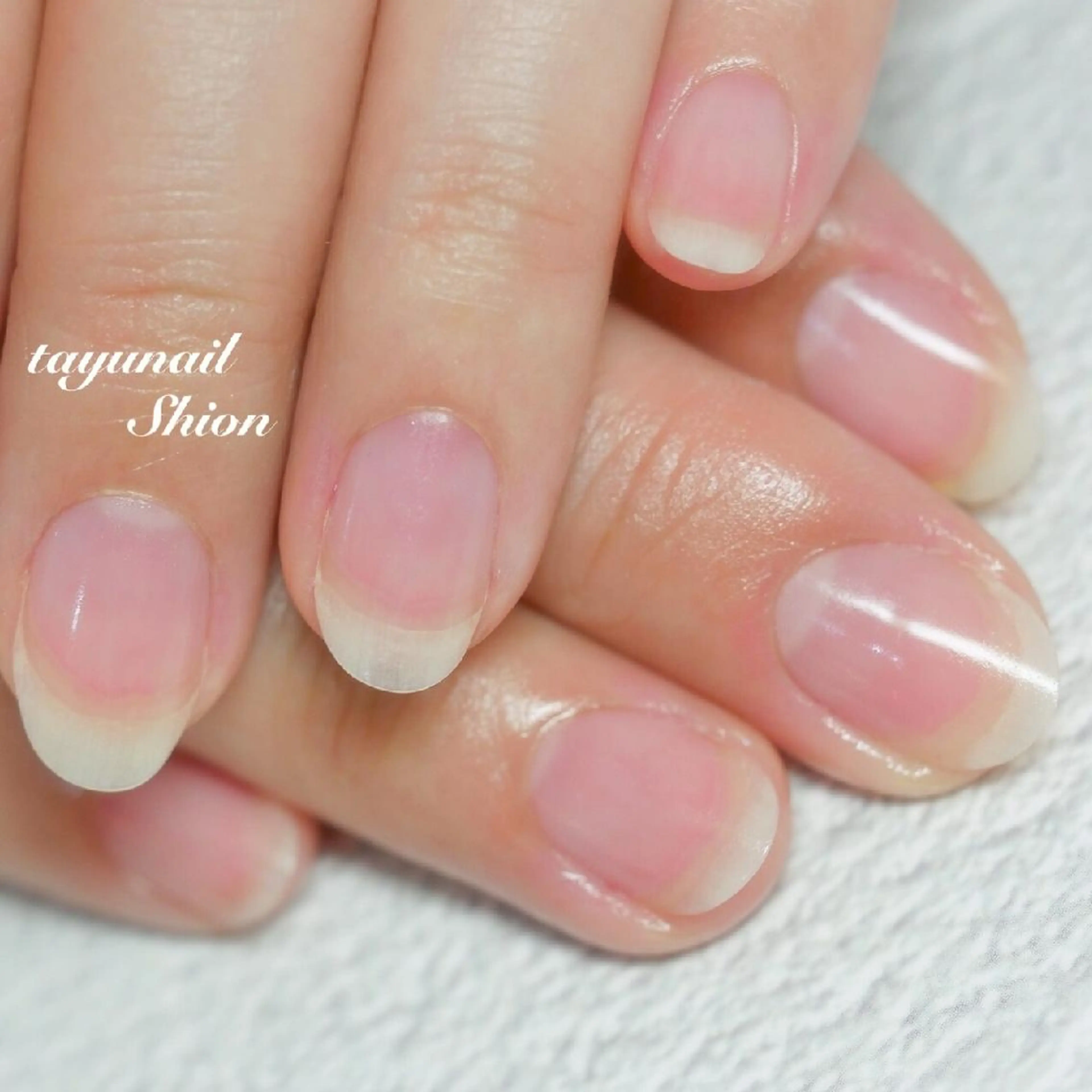 ネイル ブルー ジェルネイル パラジェル 夏ネイル ネイルサロン・ネイルスクール　たゆnail所属・ネイルサロン 【たゆnail】のネイルデザイン