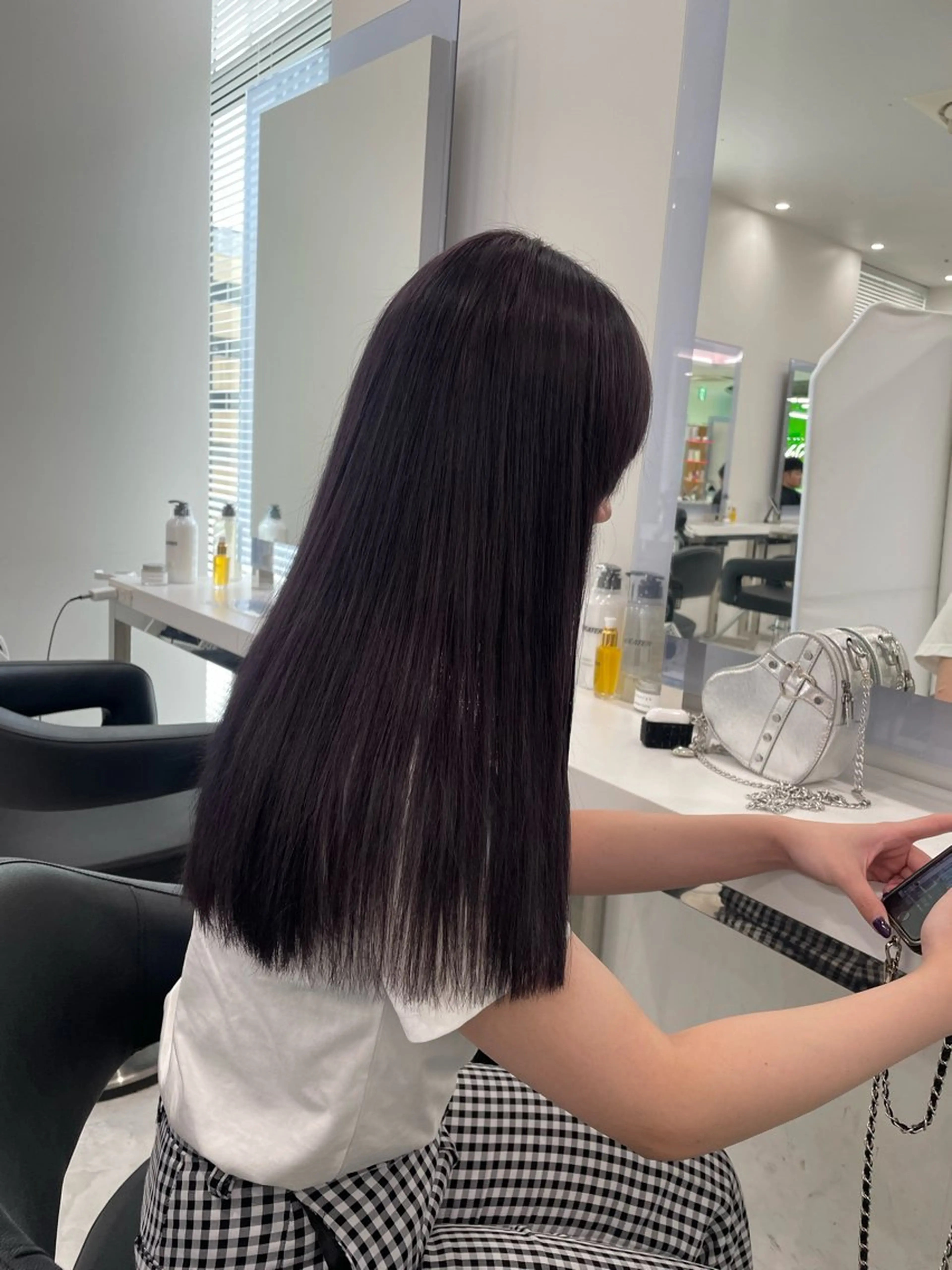 ロング カラー ヘアアレンジ 💓ブリーチ特化 透明感💓あい💓のヘアスタイル