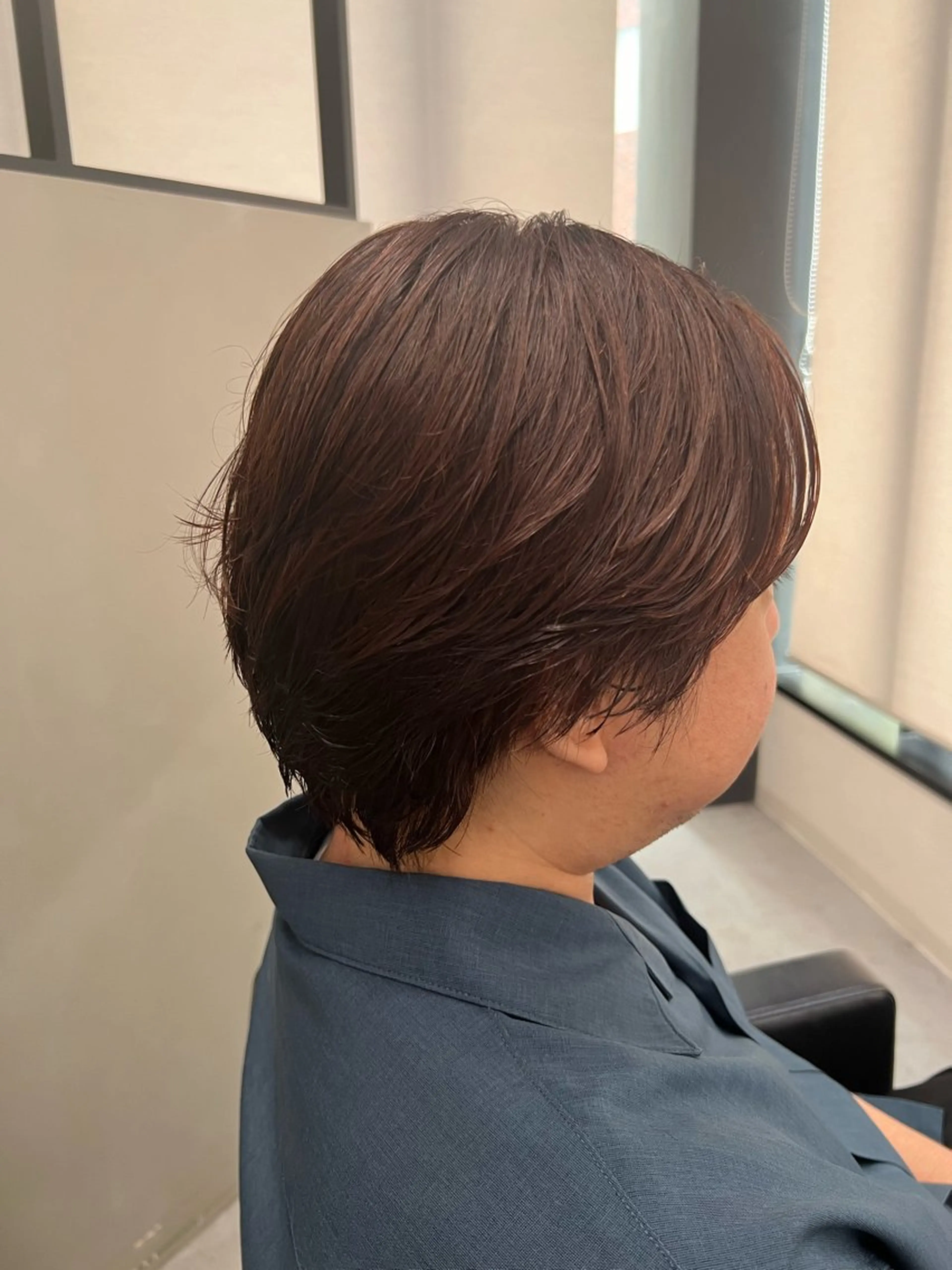 メンズ 赤み消しカラー✳️ 井上明日翔💫のヘアスタイル