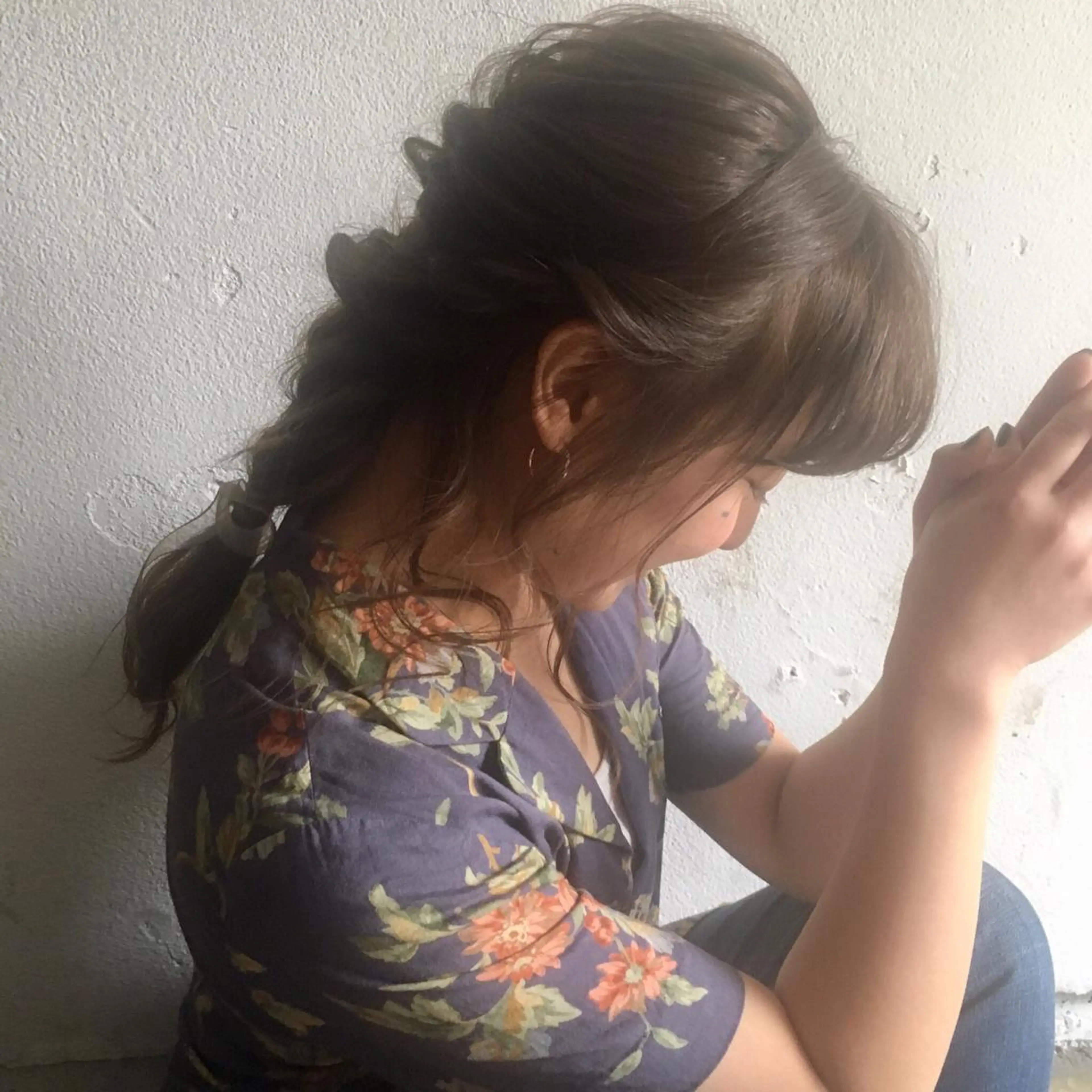 ロング ヘアアレンジ さかい なつみのヘアスタイル