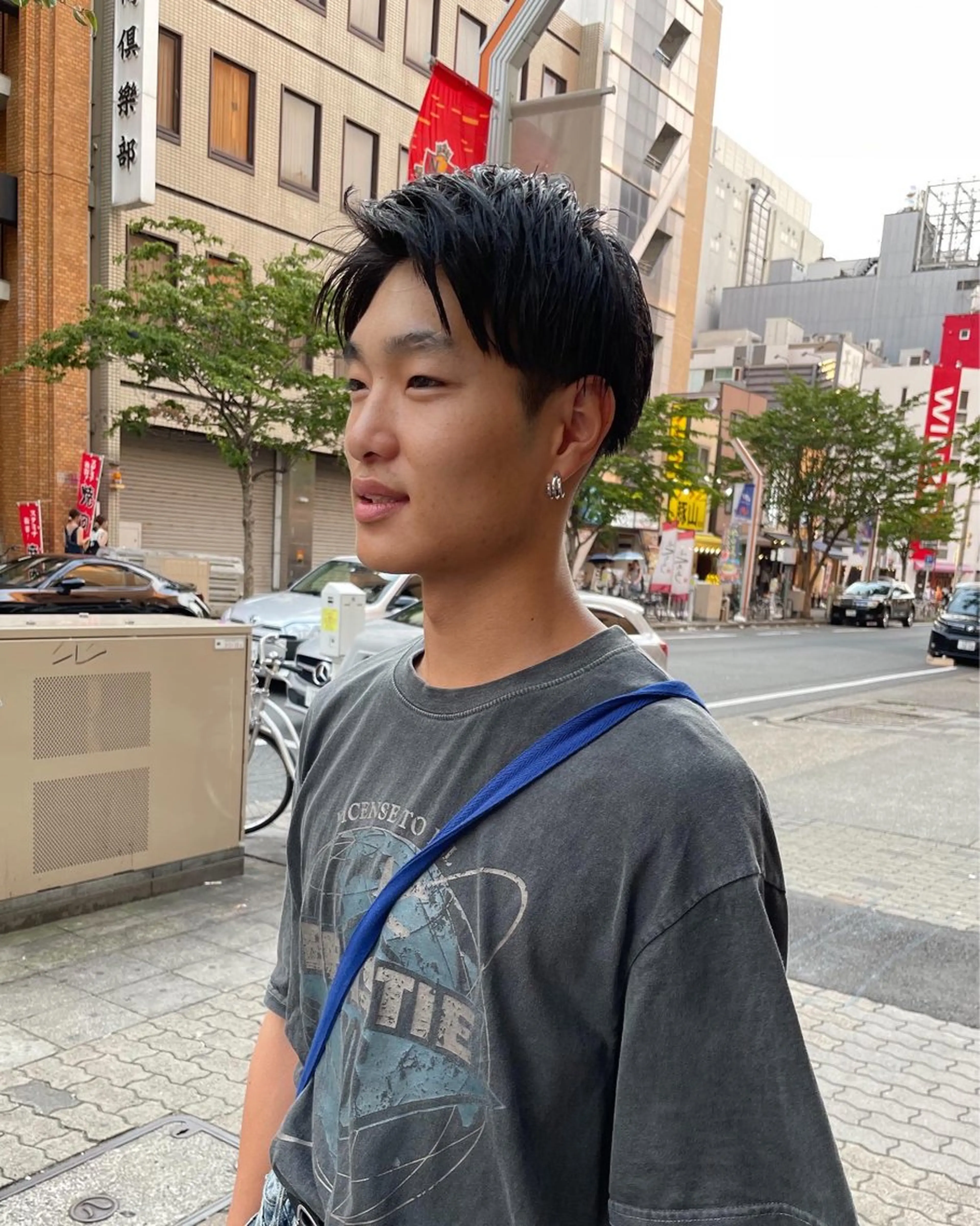 ショート メンズ misch by urban所属・髪質改善ストレート KENTOのヘアスタイル